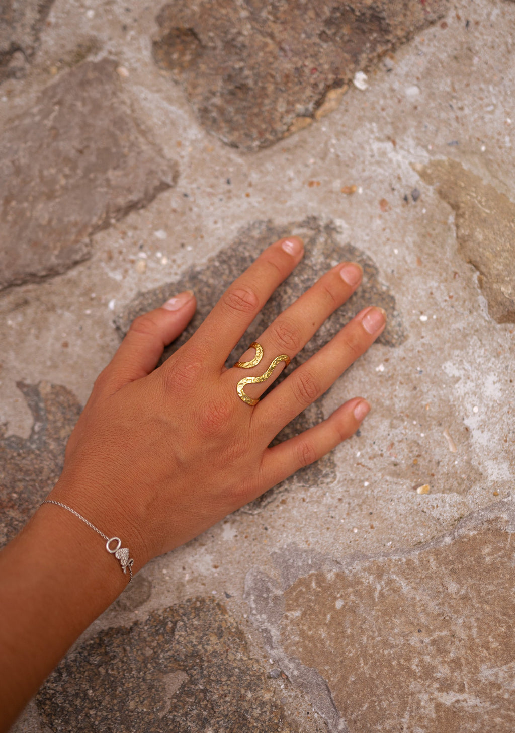 Bague Zazy dorée 