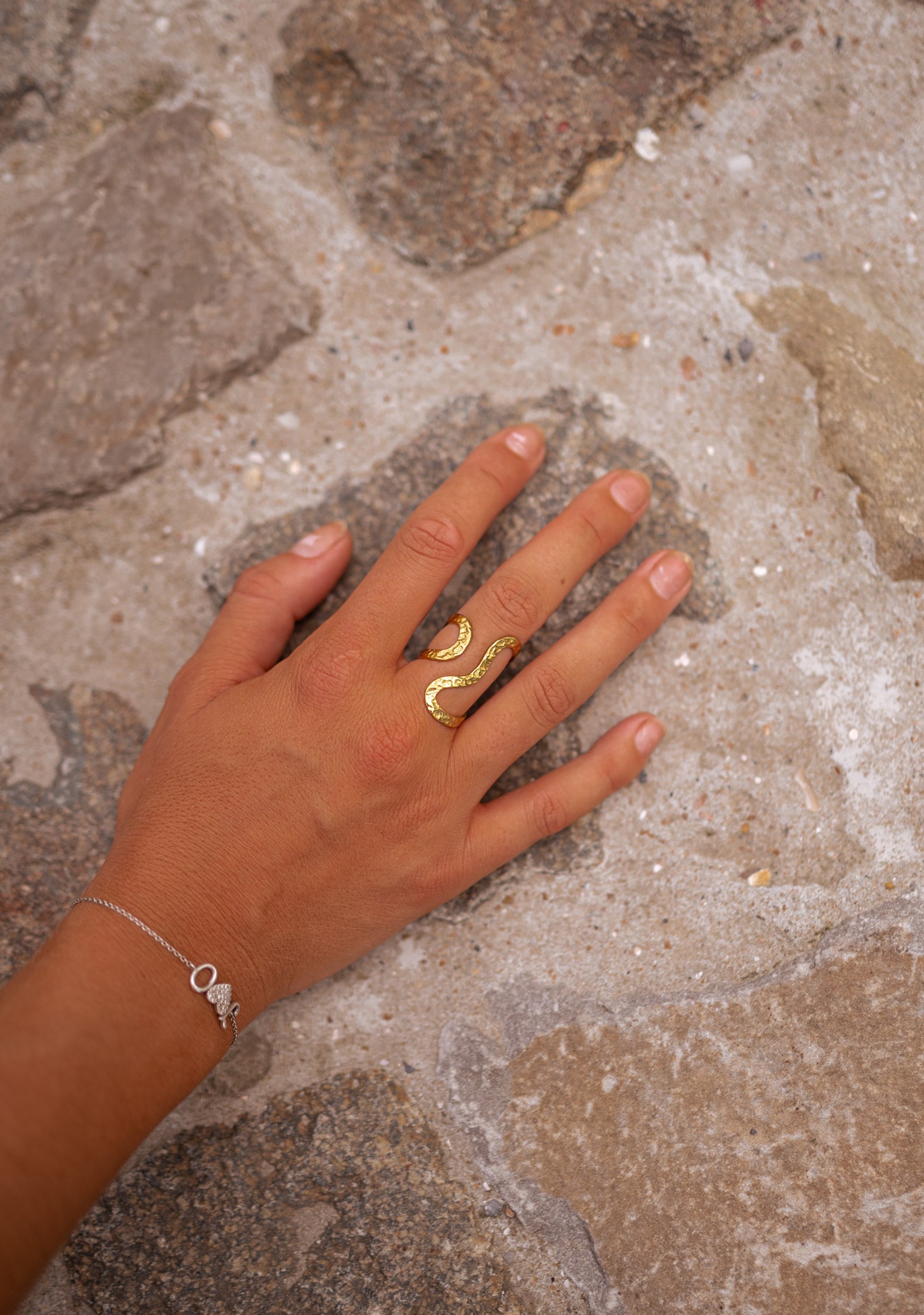 Bague Zazy dorée 