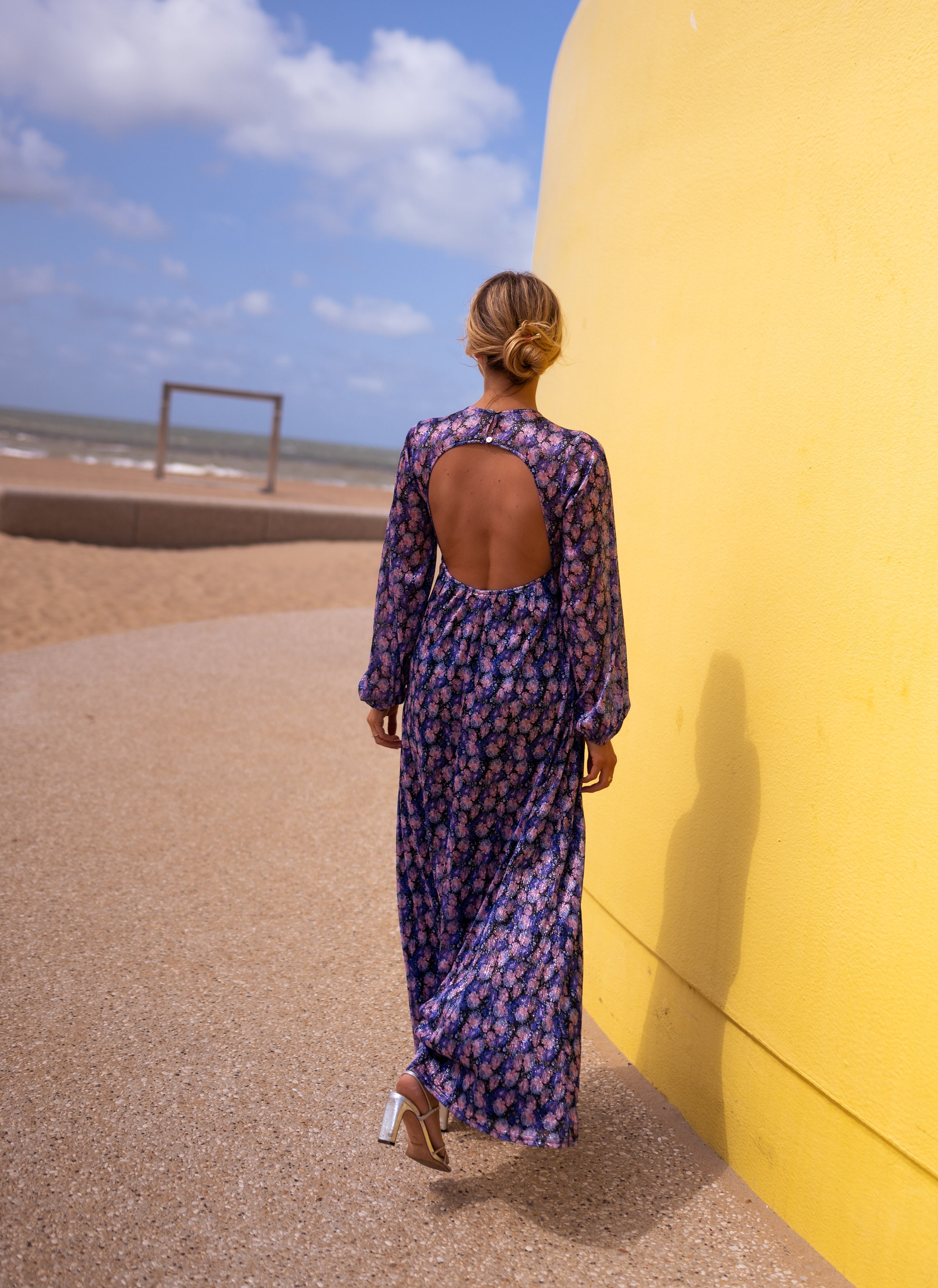Robe longue fleurie Imane 