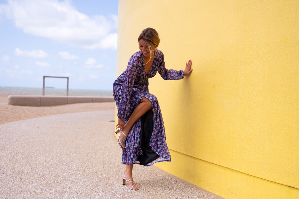 Robe longue fleurie Imane 