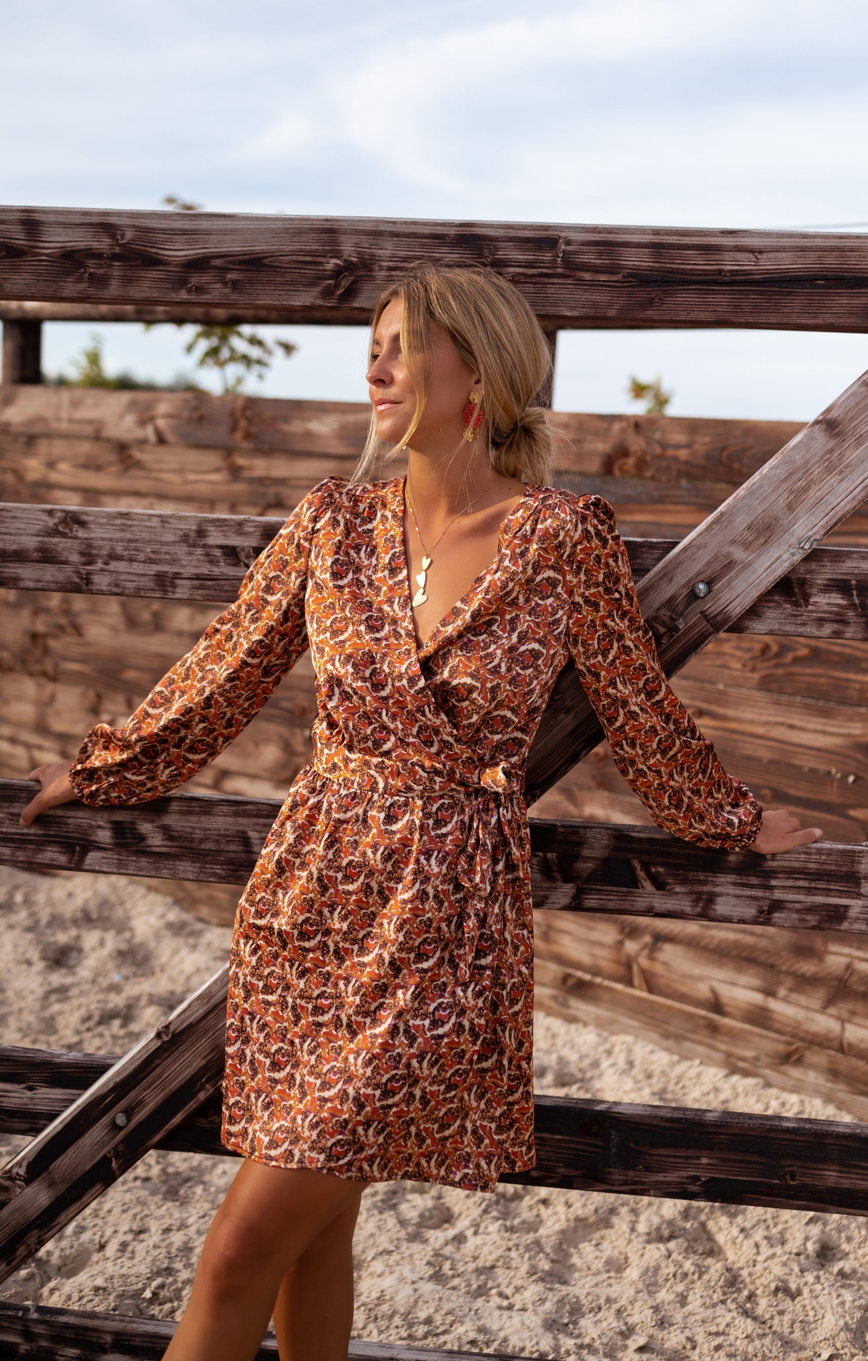 Robe Phénix en chocolat 
