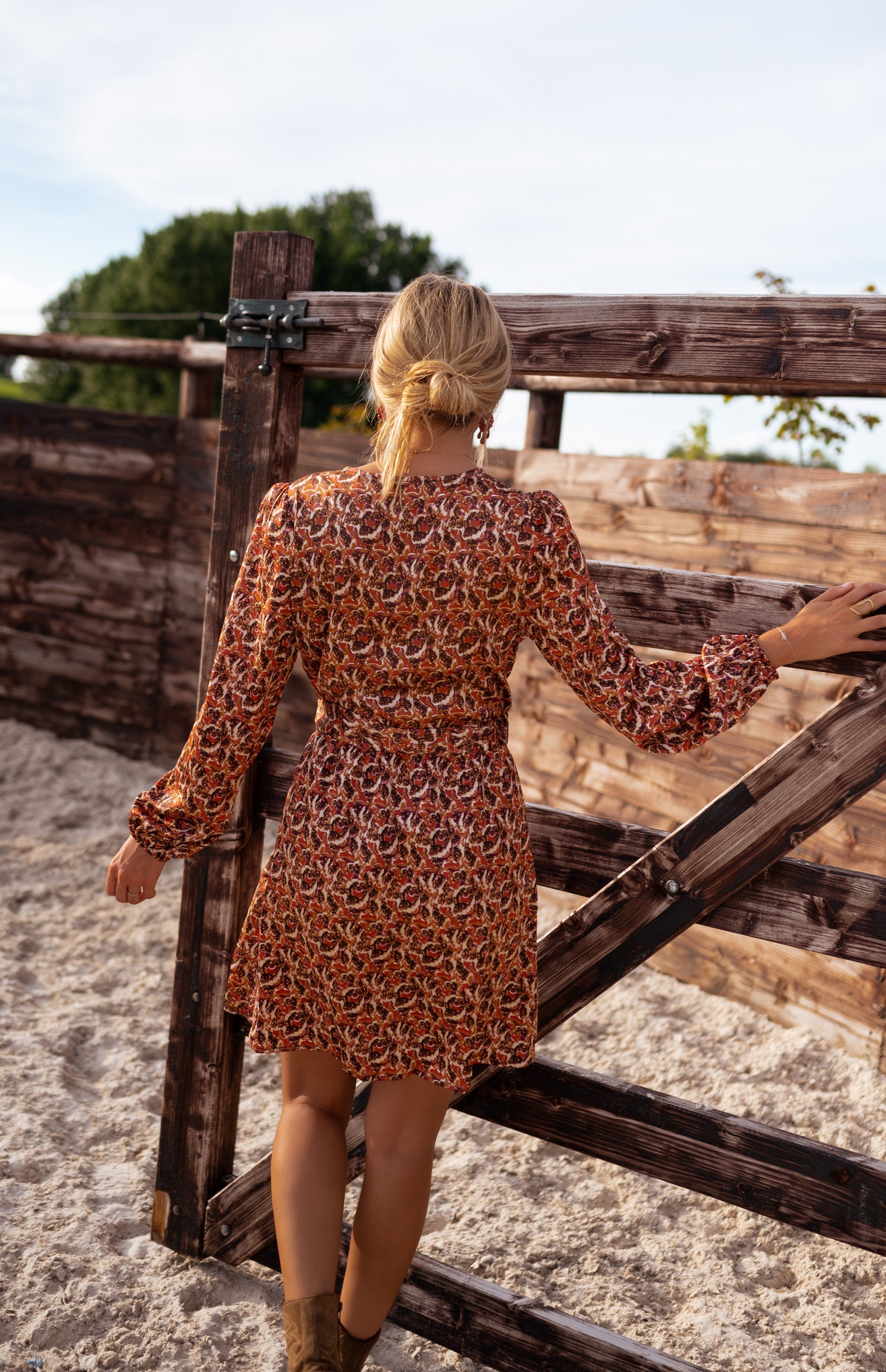Robe Phénix en chocolat 