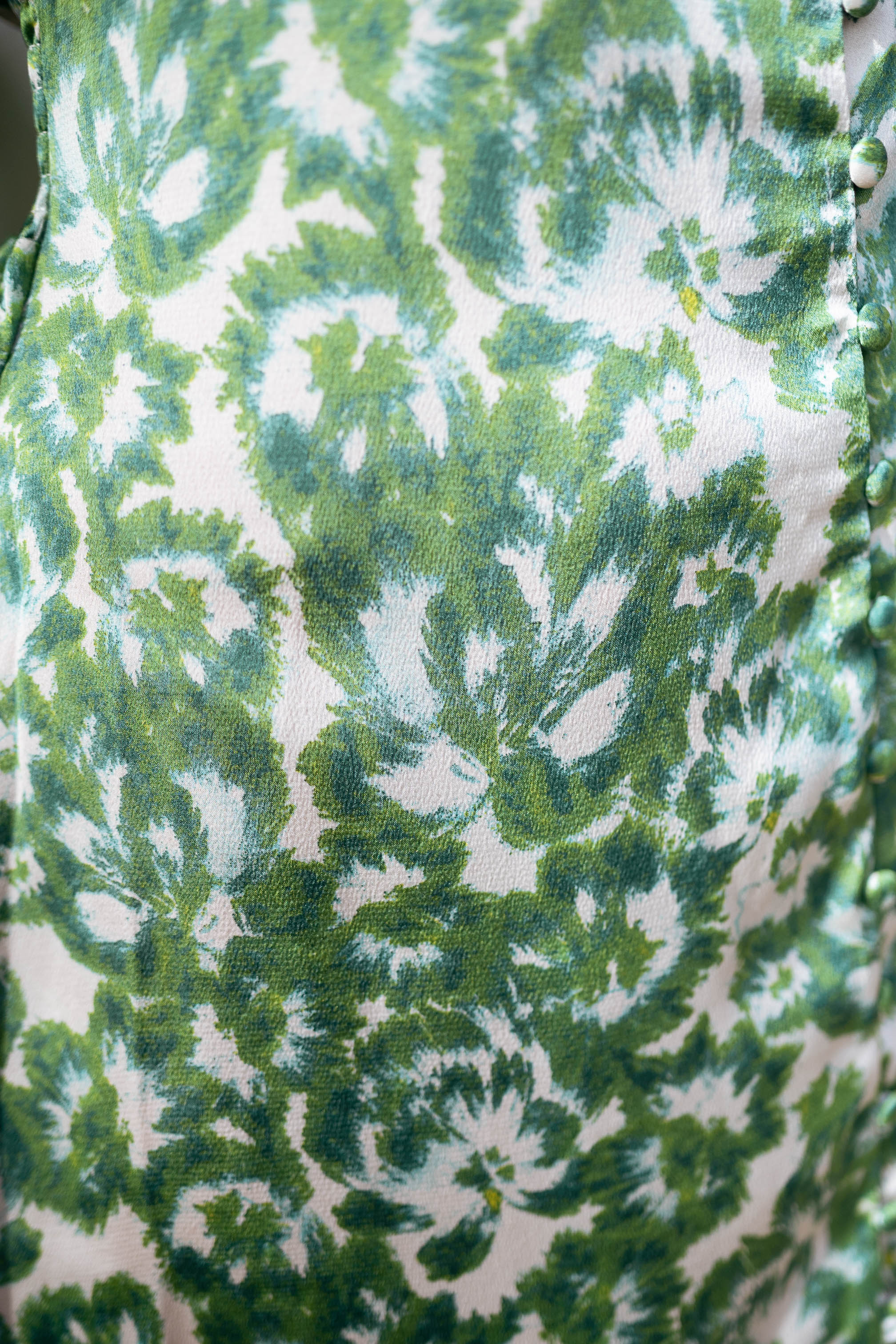 Robe Adena à motifs verts