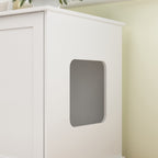 Meubles de dissimulation pour bac à litière pour chat et toilettes privées pour animaux de compagnie