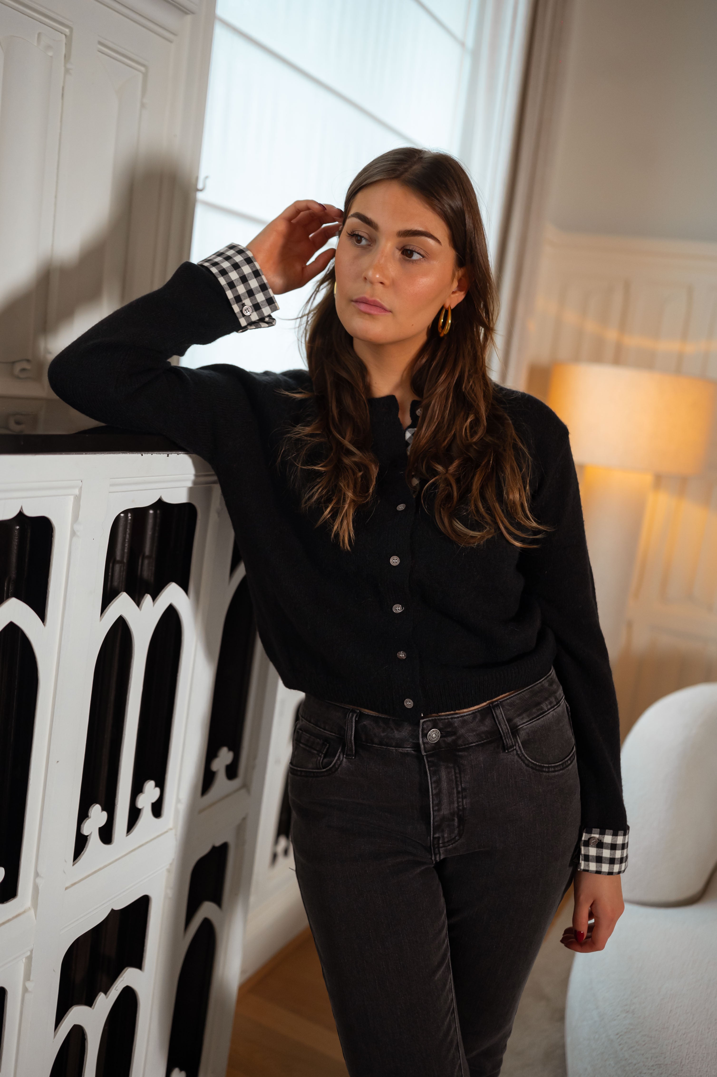 Cardigan Adrien noir