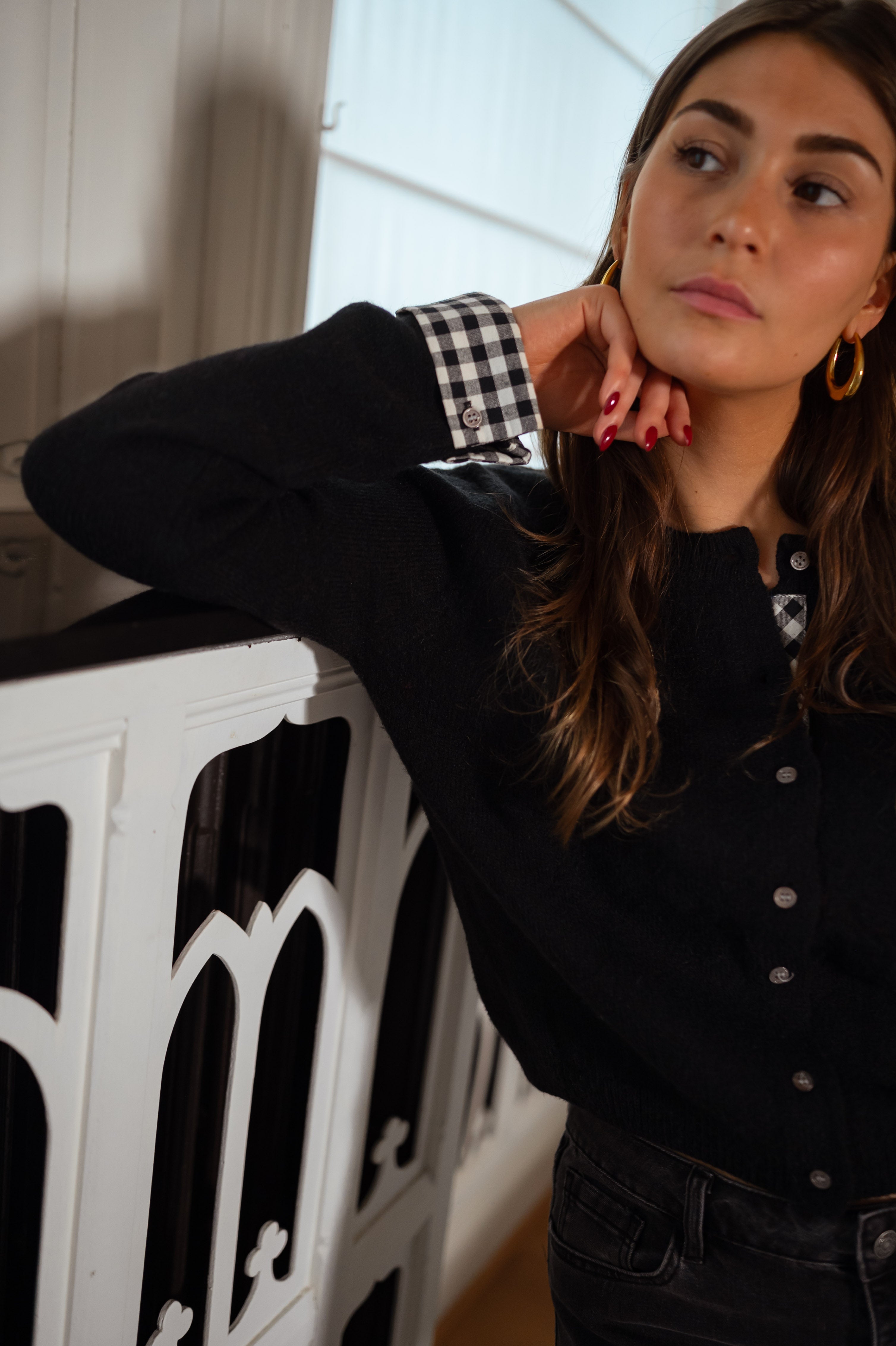 Cardigan Adrien noir