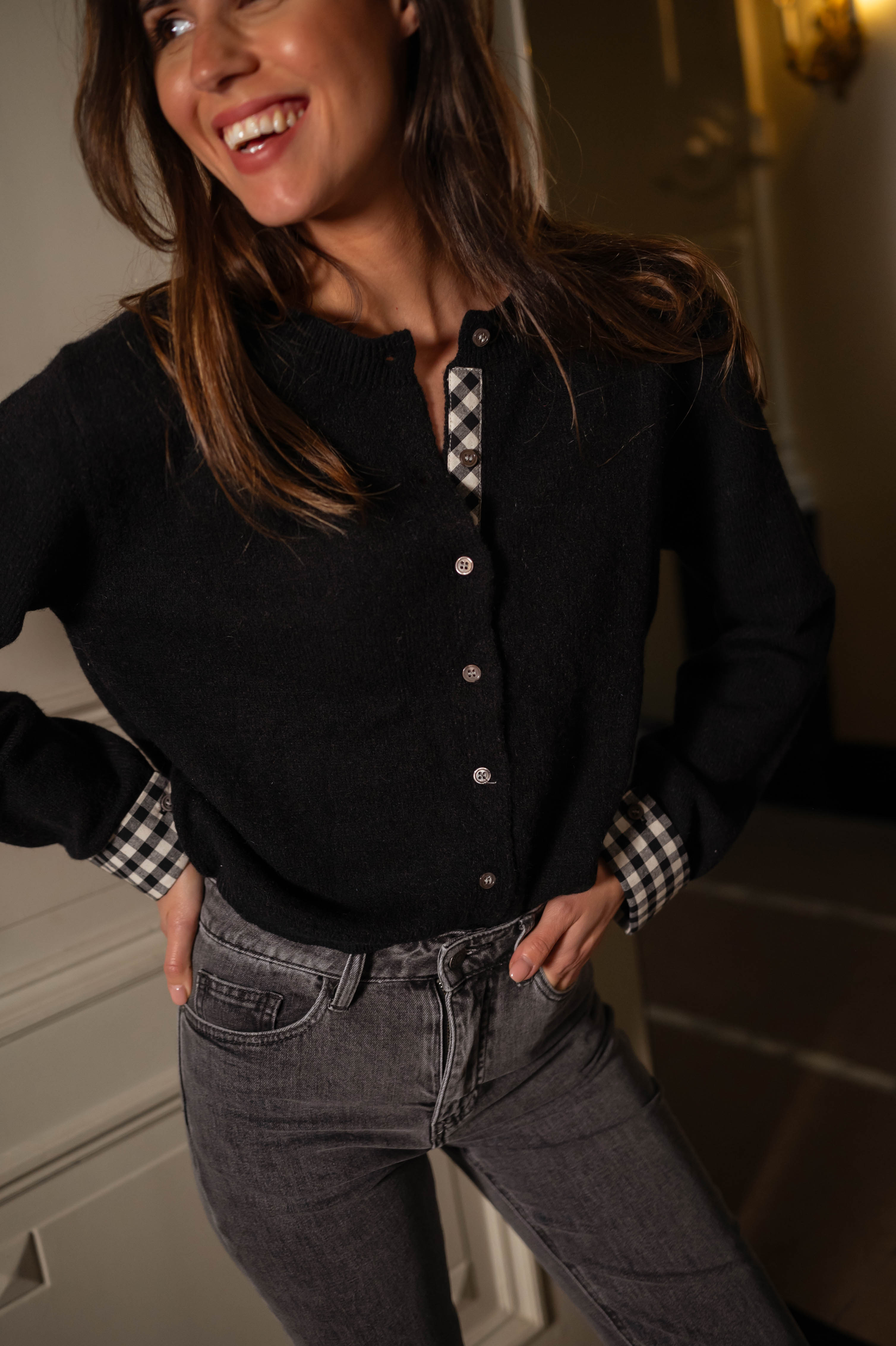 Cardigan Adrien noir