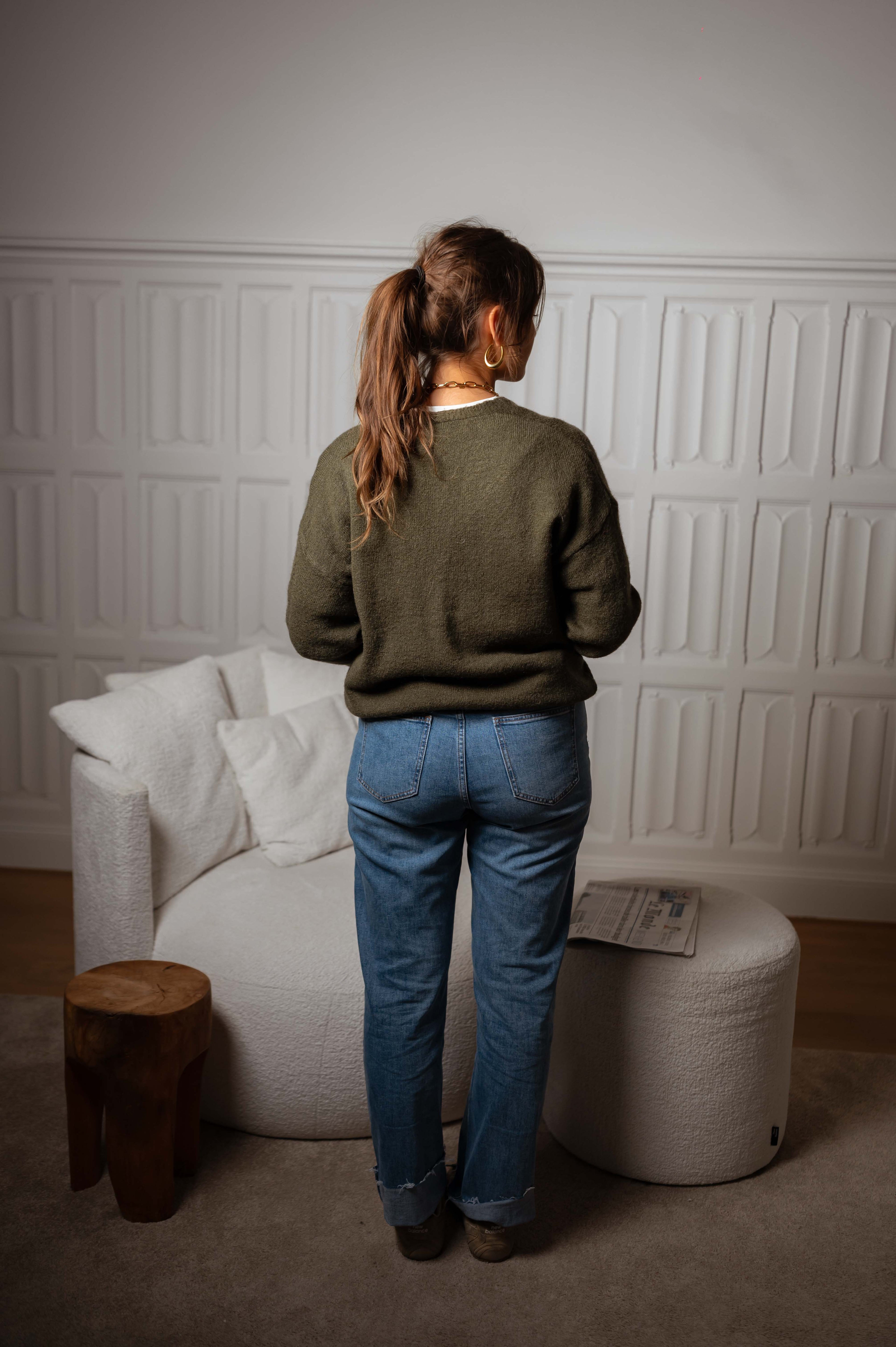 Cardigan Gina kaki