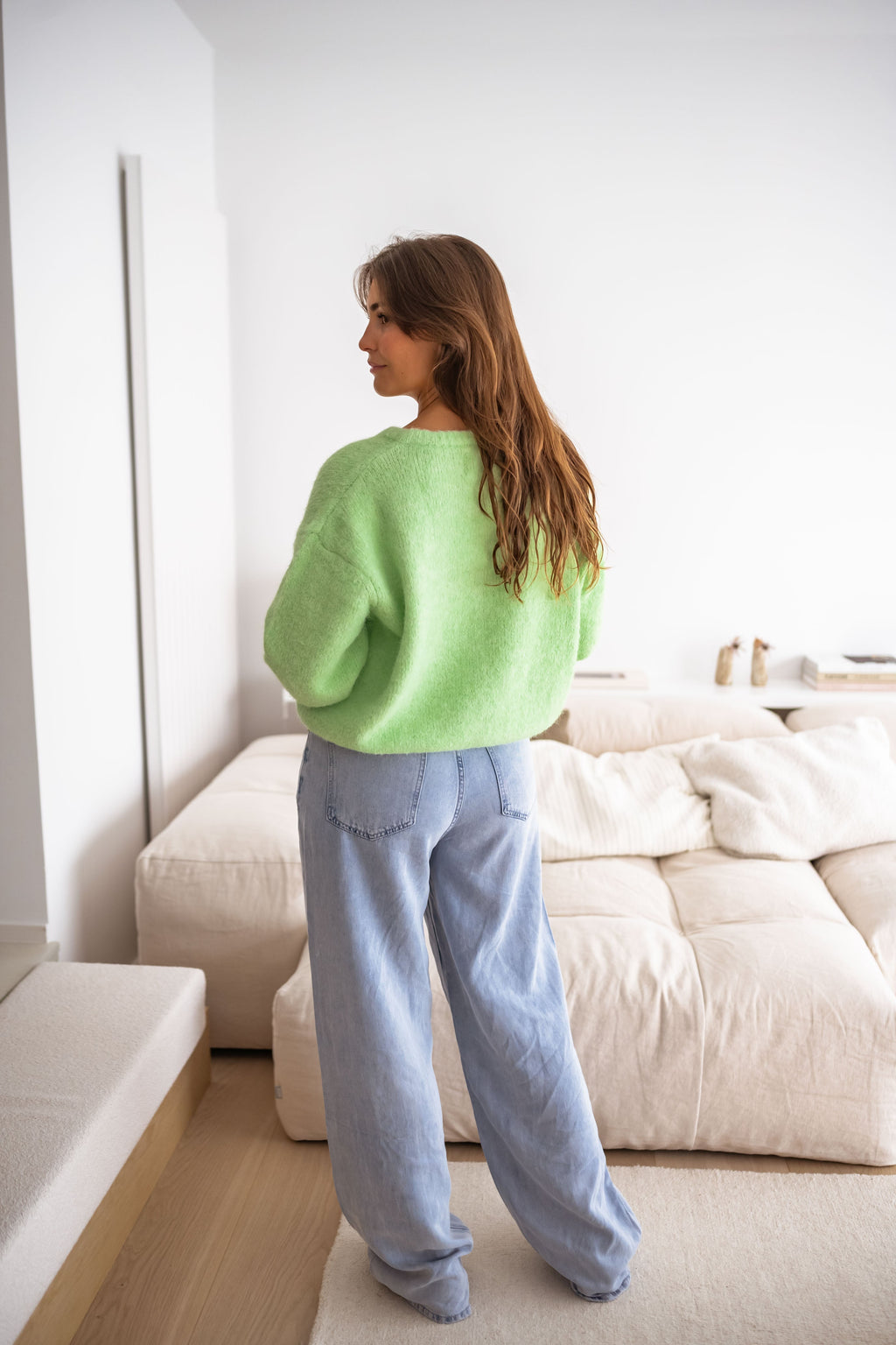 Cardigan Harris vert
