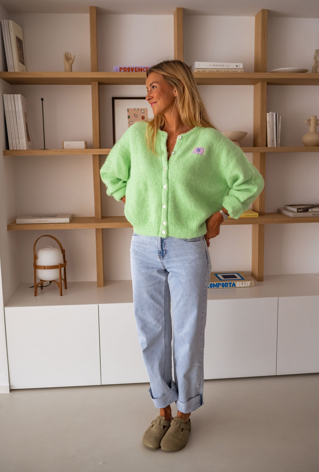 Cardigan Harris vert