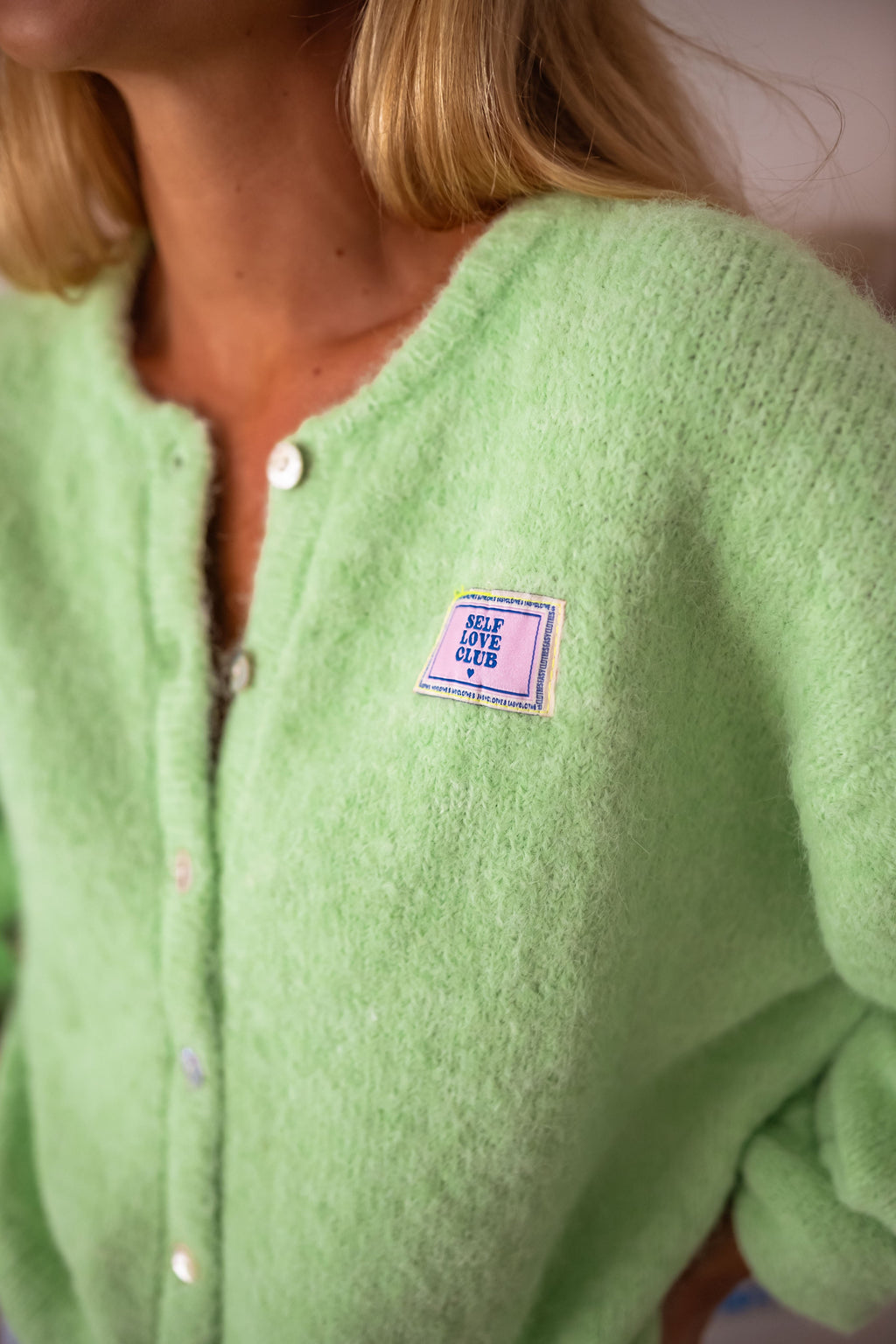 Cardigan Harris vert