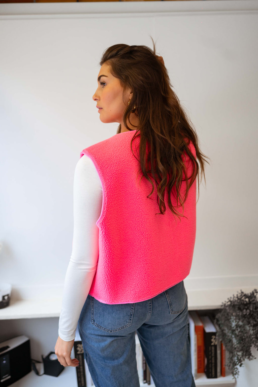 Joli cardigan rose