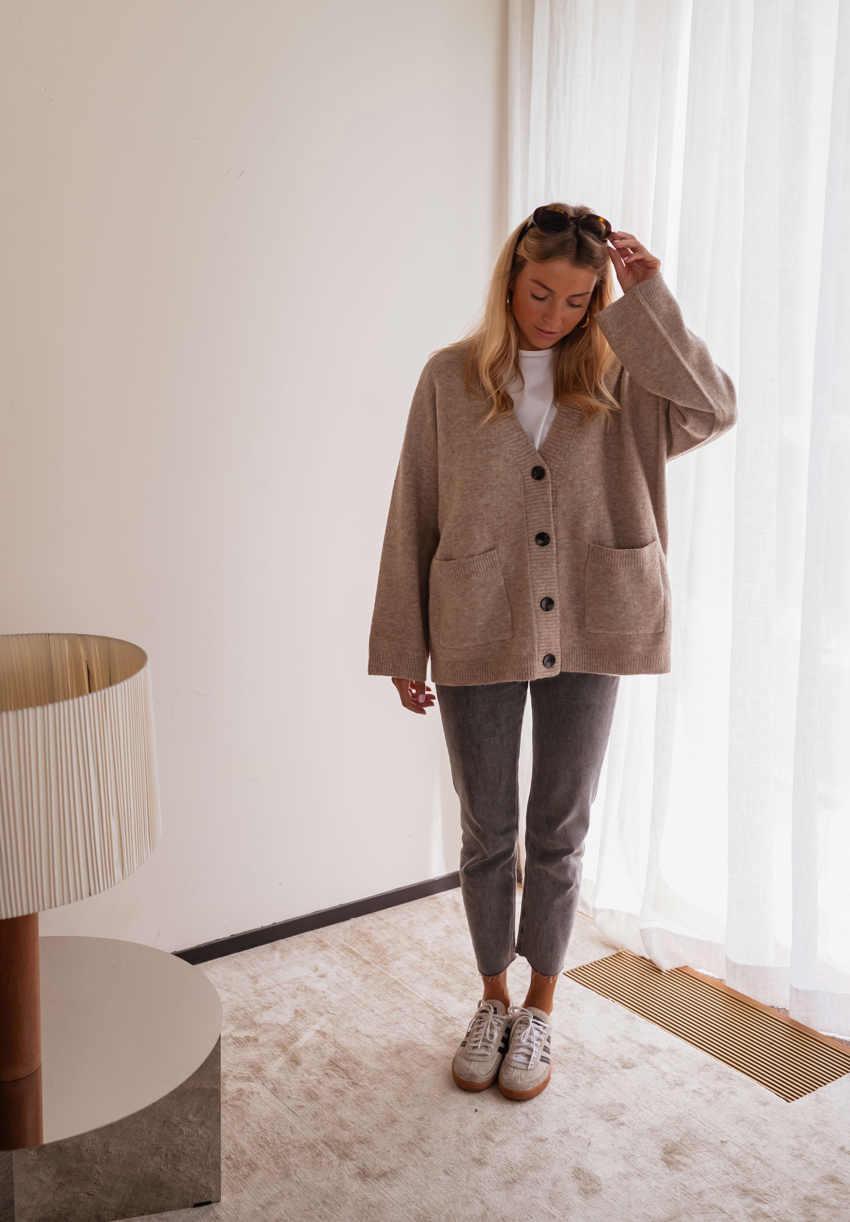 Cardigan beige Marta