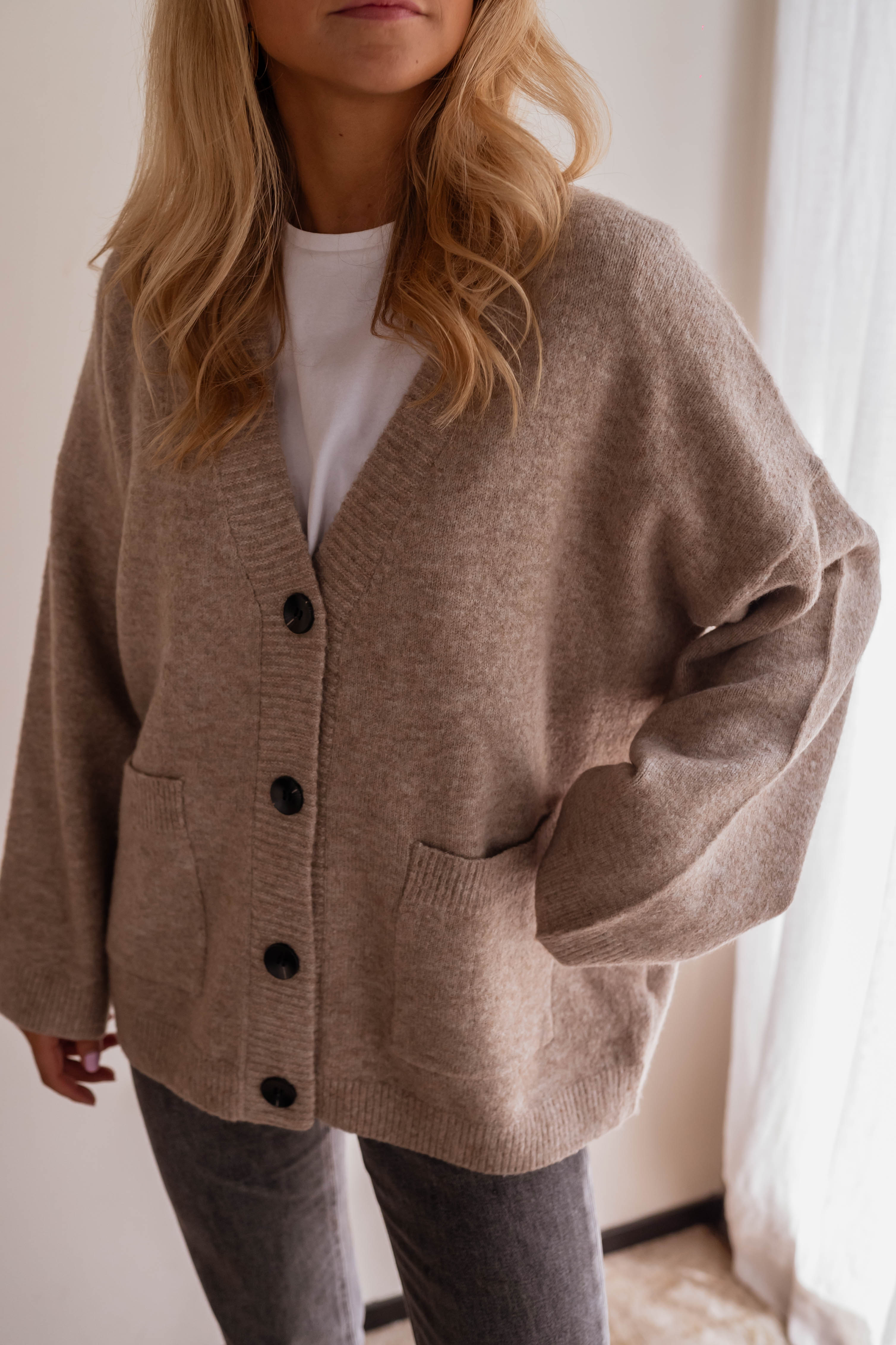 Cardigan beige Marta