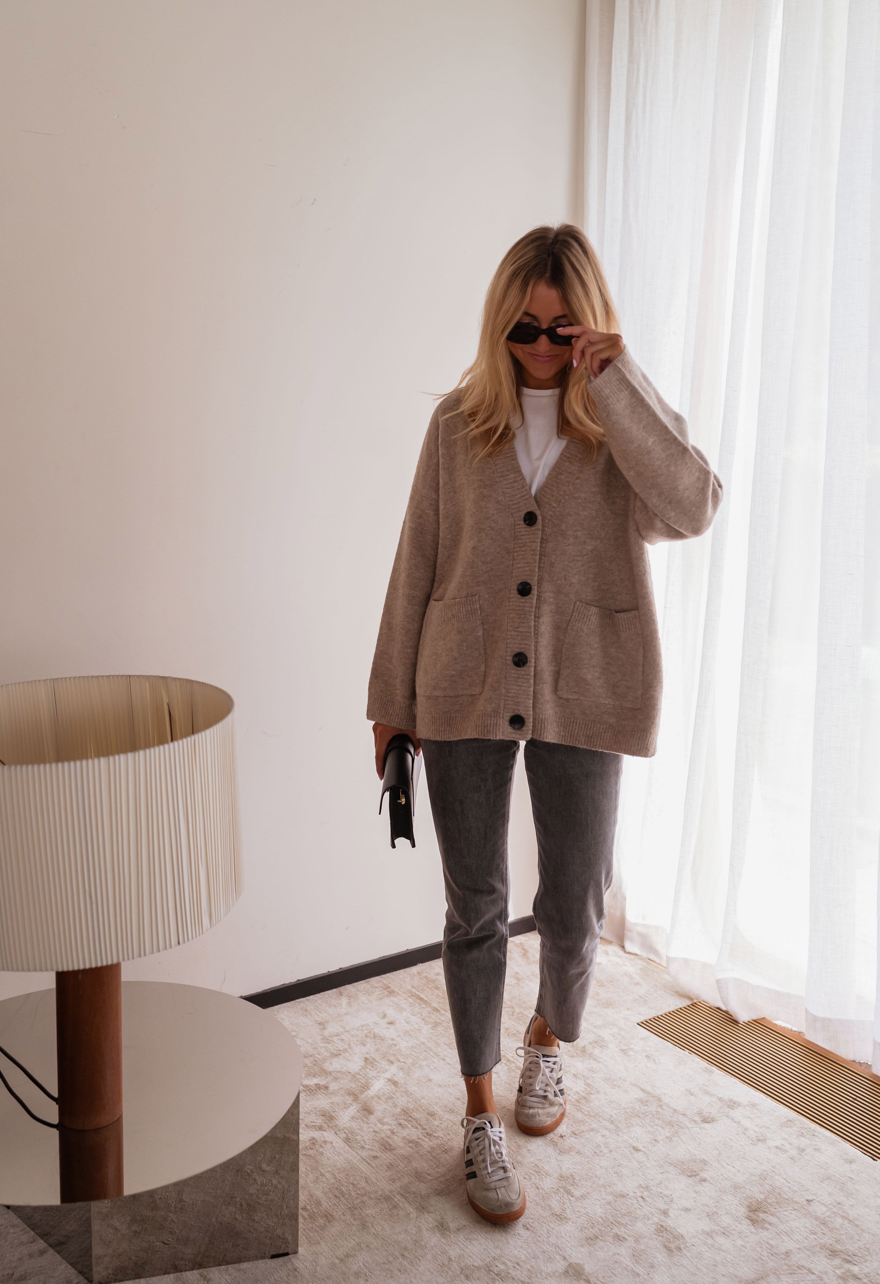Cardigan beige Marta