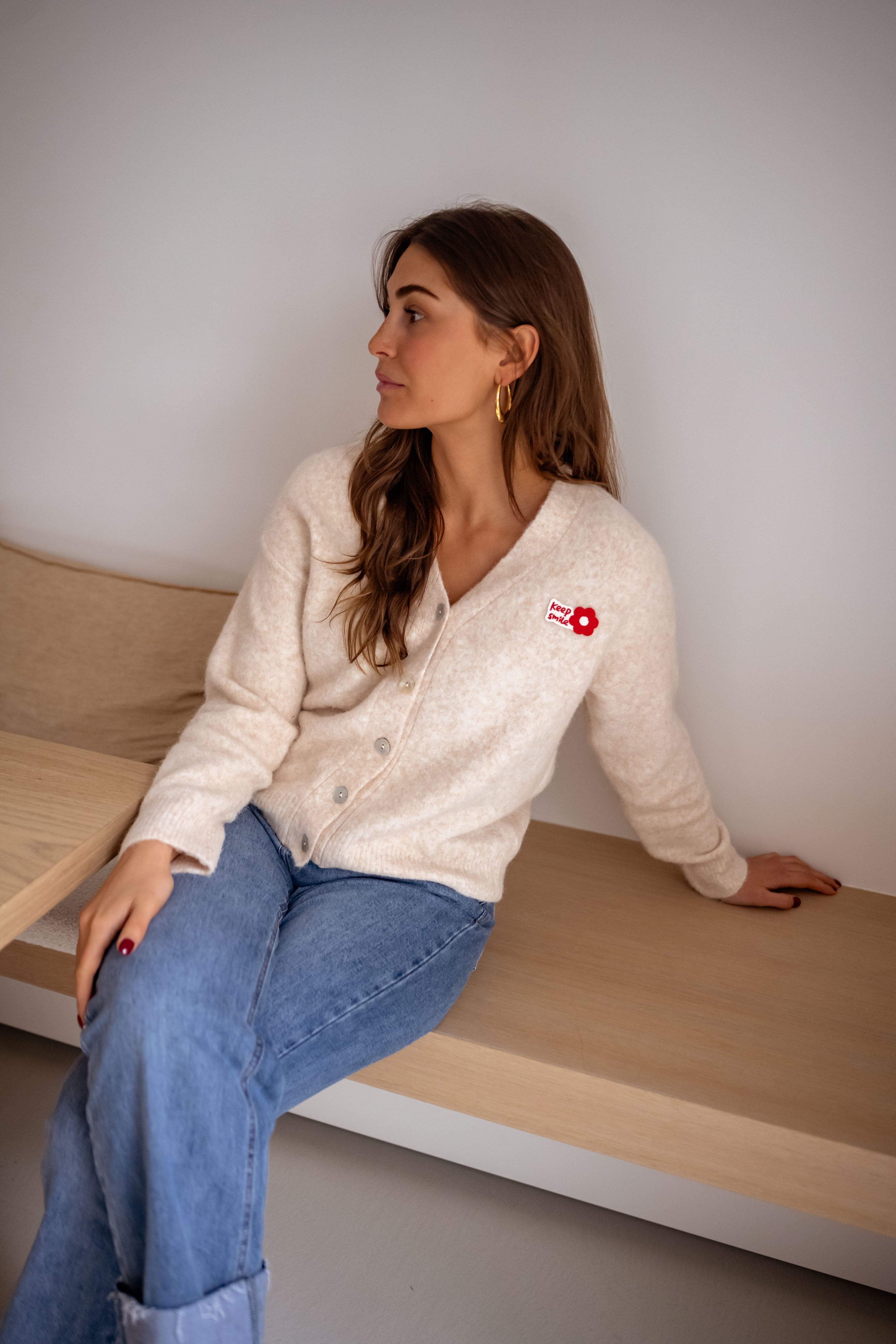 Cardigan Siony beige
