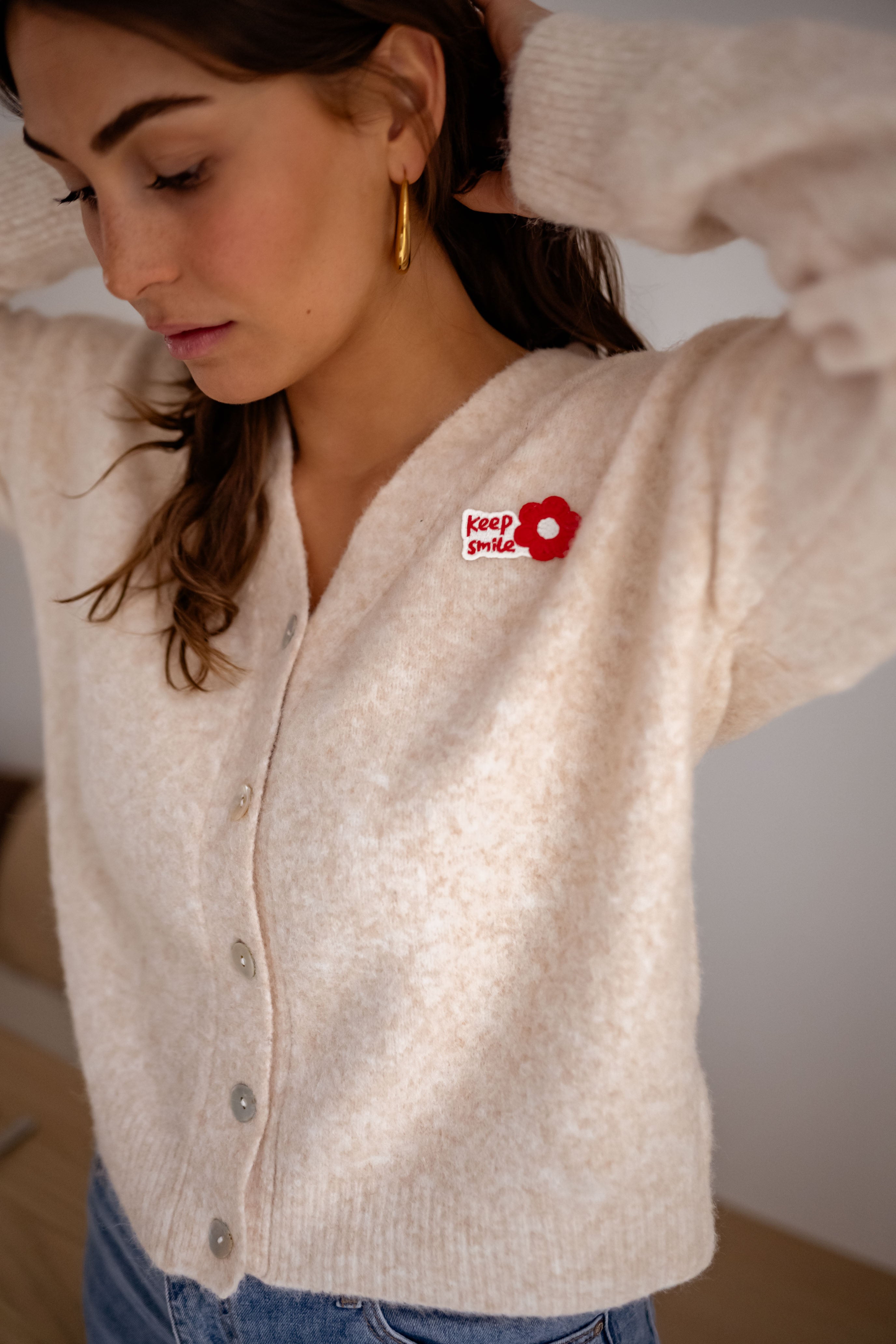 Cardigan Siony beige