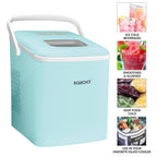 Machine à glaçons portative autonettoyante Igloo de 11,8 kg avec poignée, couleur aqua
