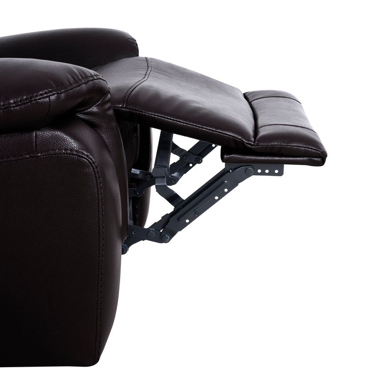 Collection de canapés inclinables manuels en cuir pour salon Meubles inclinables en cuir pour la maison, le bureau et le salon