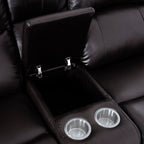 Collection de canapés inclinables manuels en cuir pour salon Meubles inclinables en cuir pour la maison, le bureau et le salon