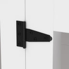 Cage d'angle pour 2 chiens, grande taille, en forme de L, 58,7 x 41,1 cm