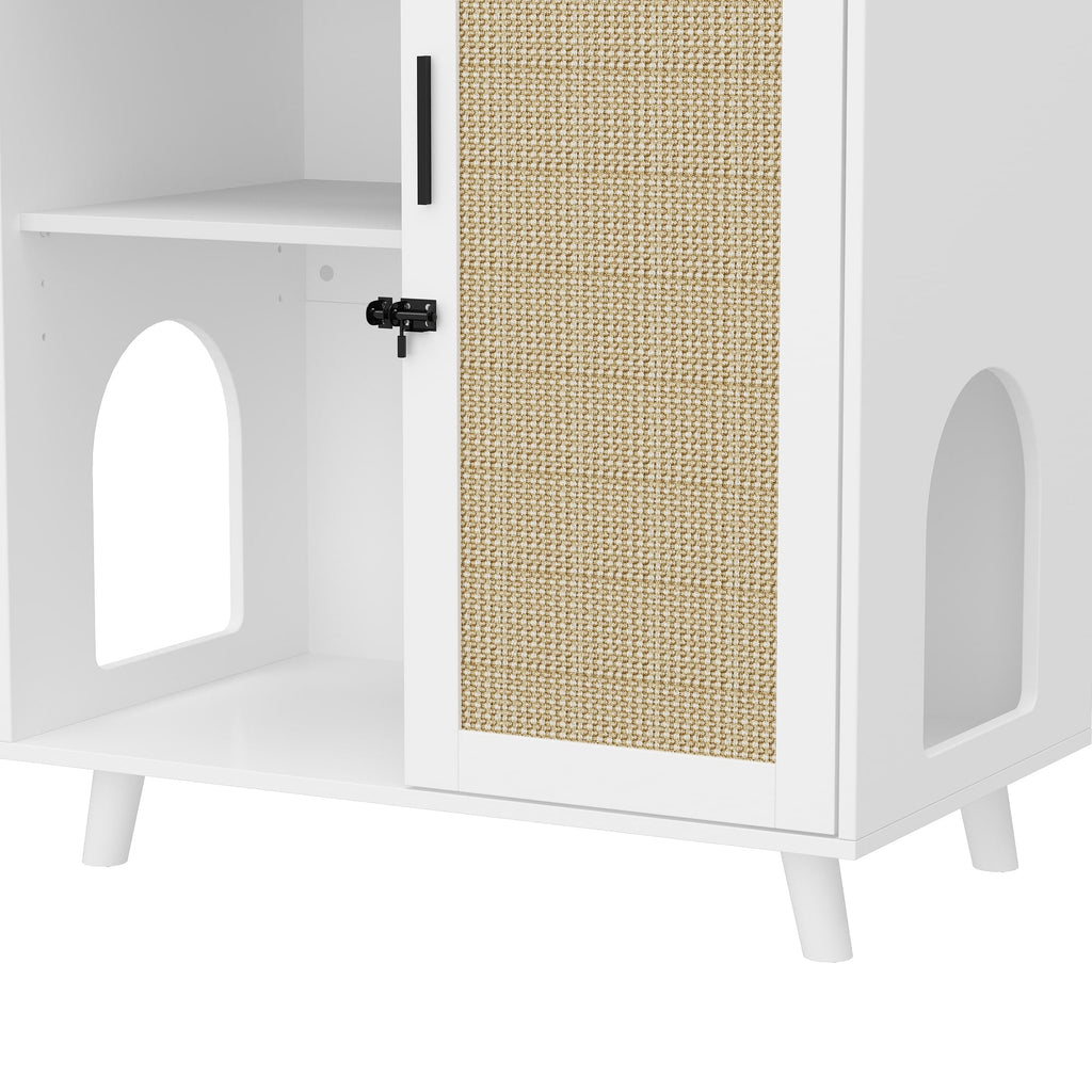 Enceinte de bac à litière pour chat Meubles Table d'appoint Canapé Table