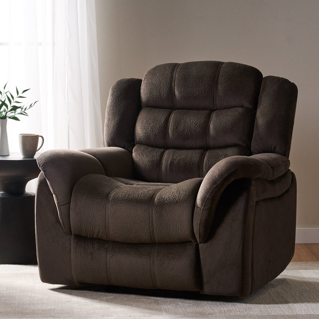 Fauteuil inclinable surdimensionné et luxueux pour une détente ultime