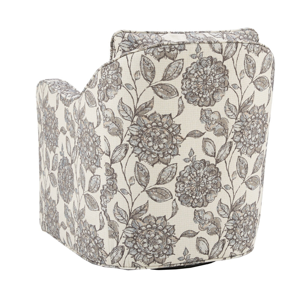 Fauteuil pivotant incurvé rembourré Madison Park Betty