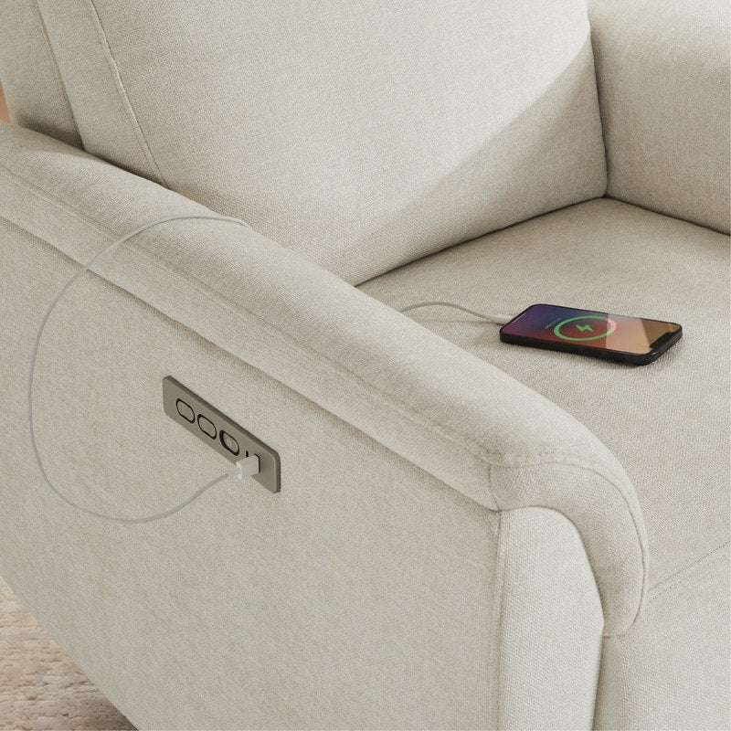 Fauteuil inclinable pivotant électrique Maire pour chambre d'enfant avec veilleuse