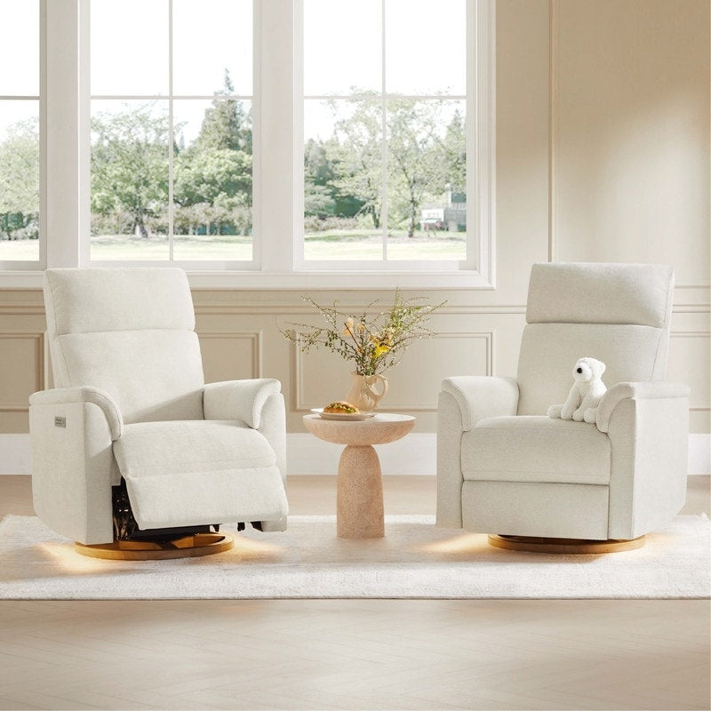 Fauteuil inclinable pivotant électrique Maire pour chambre d'enfant avec veilleuse