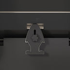 Moasis 43,3 pouces Grand tapis de course en bois pour chat avec roue d'exercice et piste recouverte de moquette