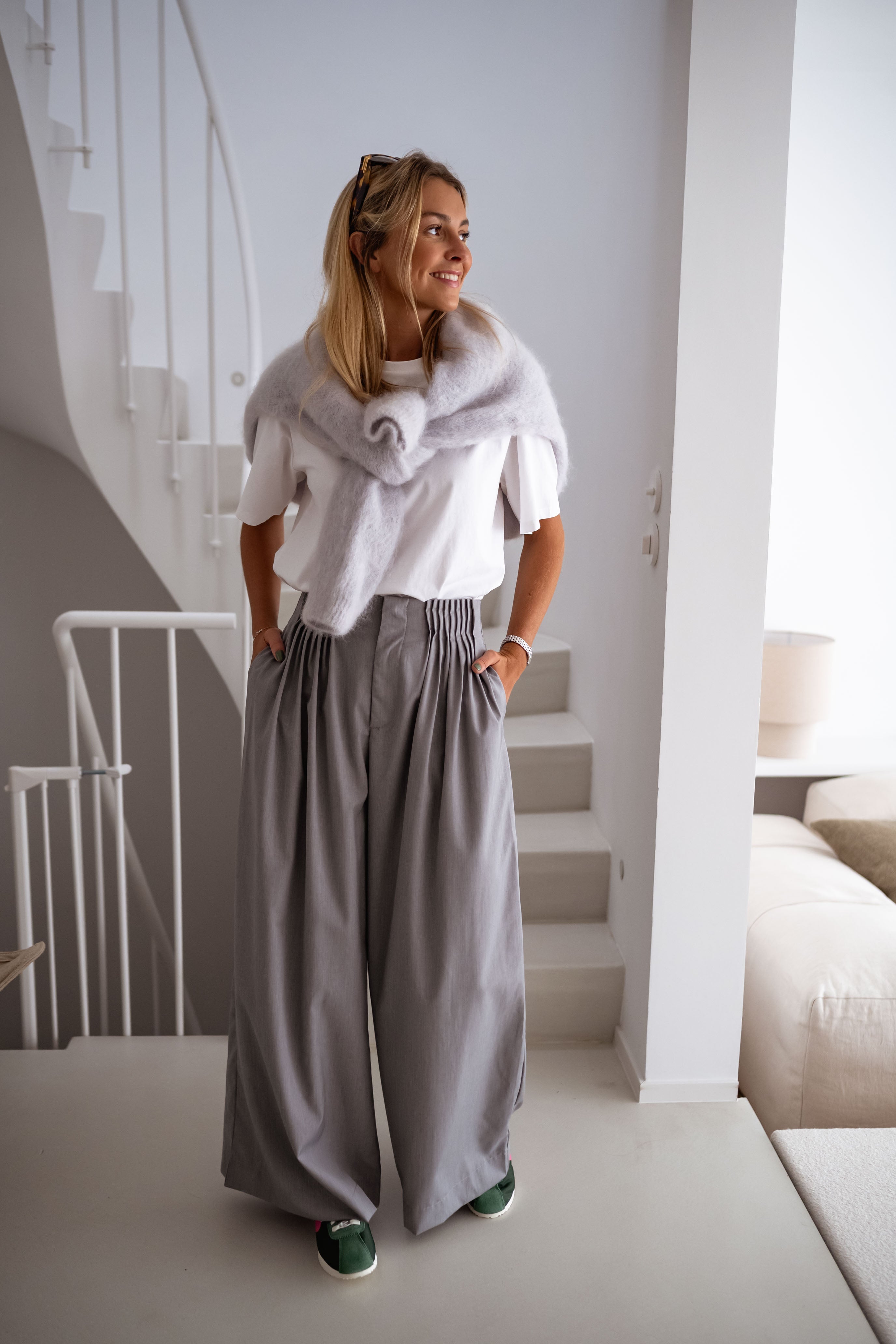 Pantalon Deon gris
