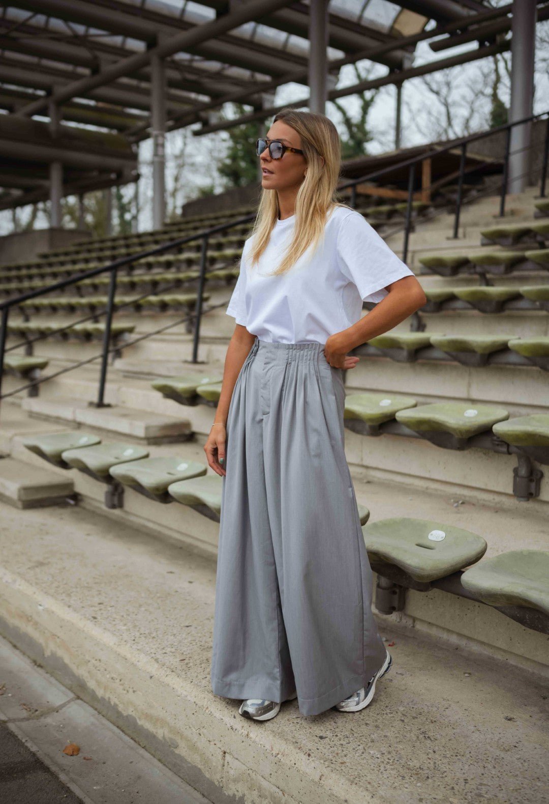 Pantalon Deon gris