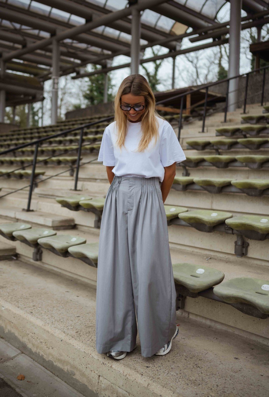 Pantalon Deon gris