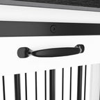 Cage pour chien élégante et robuste avec renfort en tube de fer