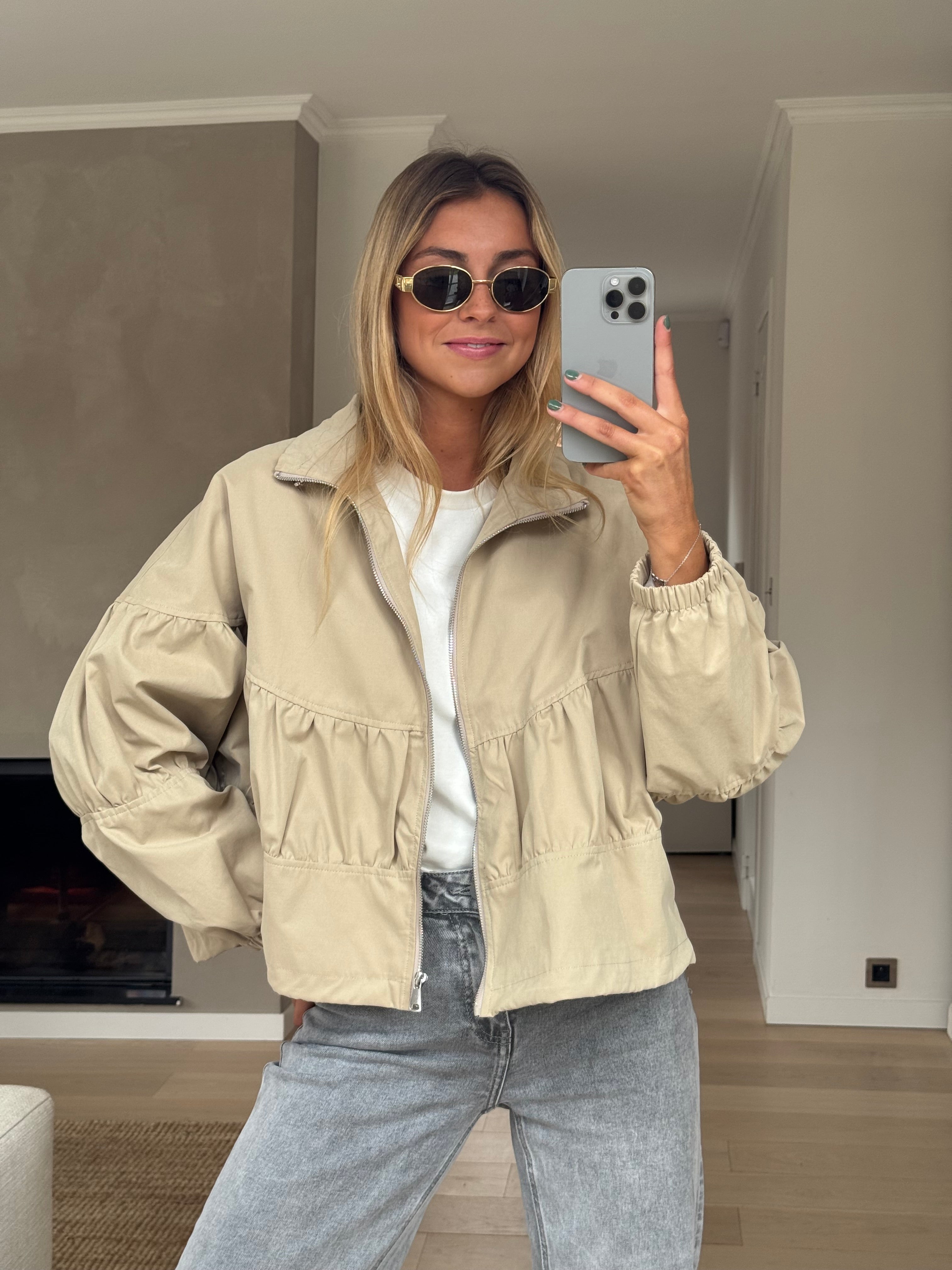 Veste Celma beige