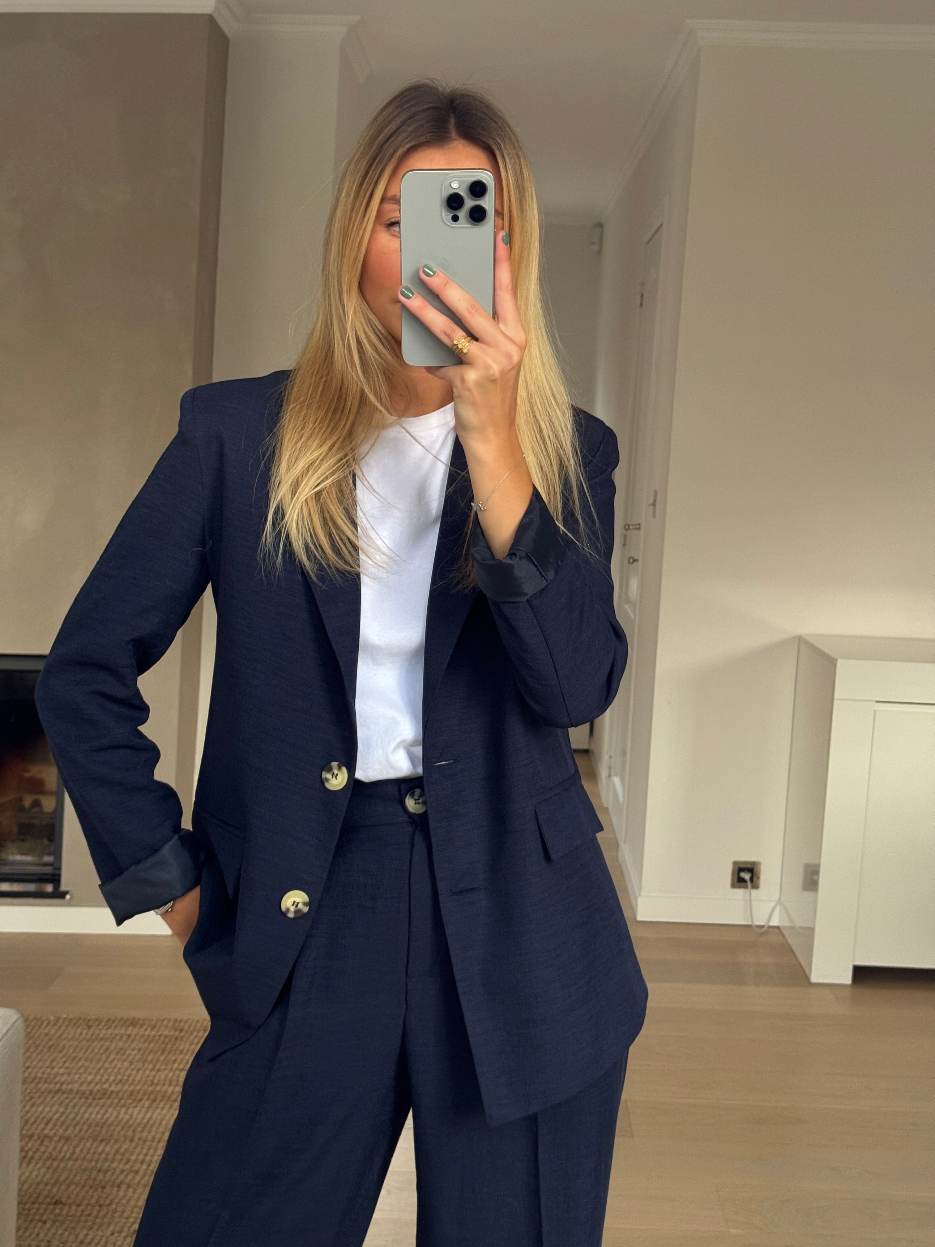 Blazer Boss bleu