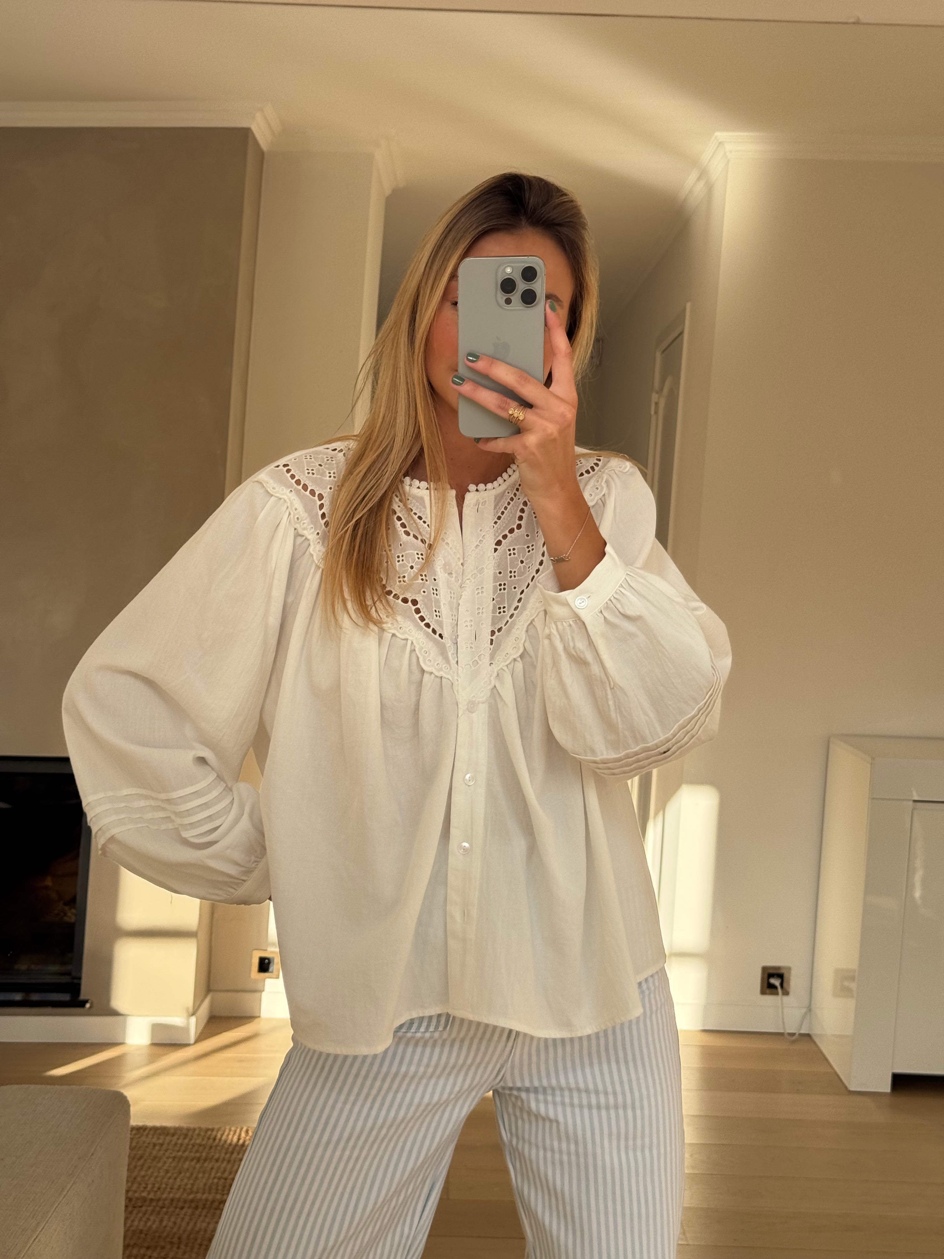 Chemisier Fedo blanc