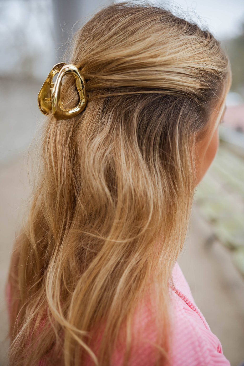 Pince à cheveux Golden Wiga