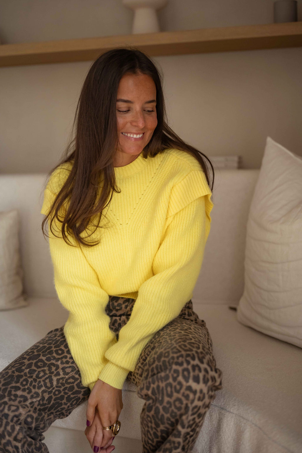 Pull Gino jaune