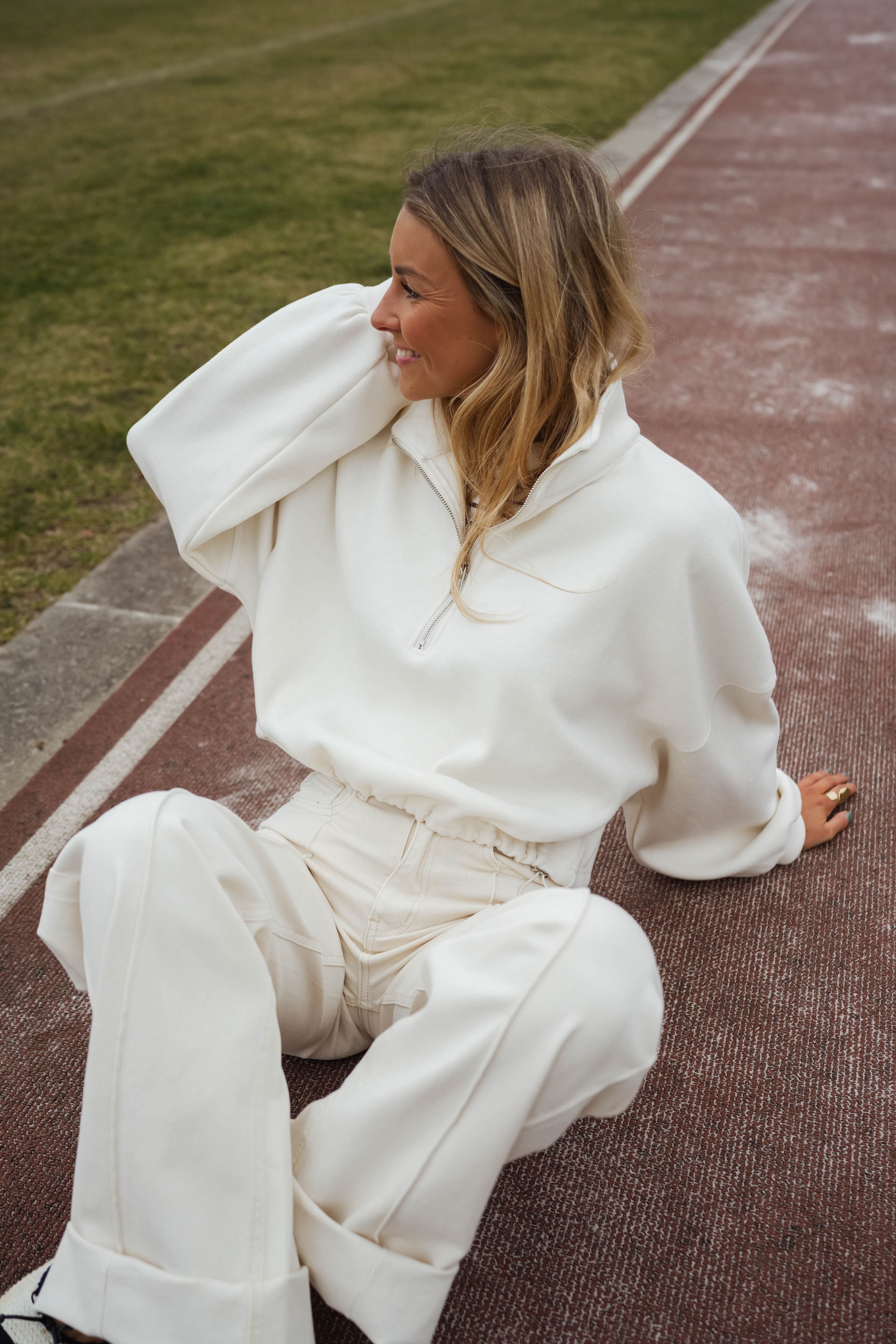 Pull Justu écru