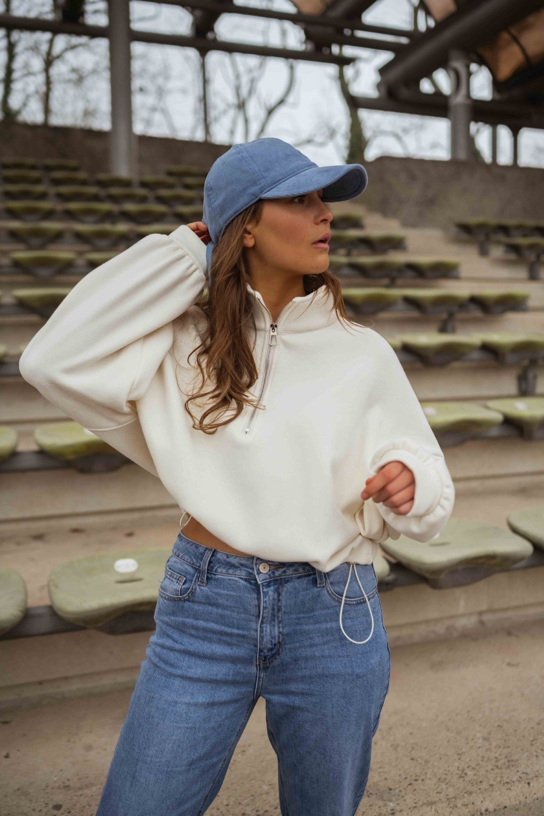 Pull Justu écru
