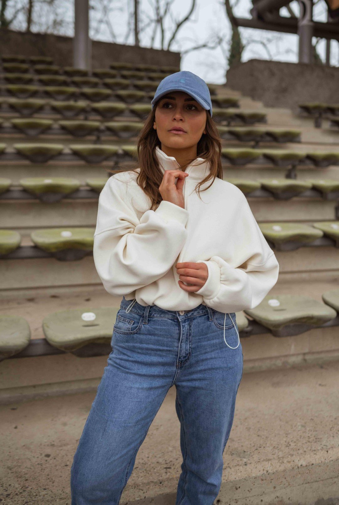 Pull Justu écru