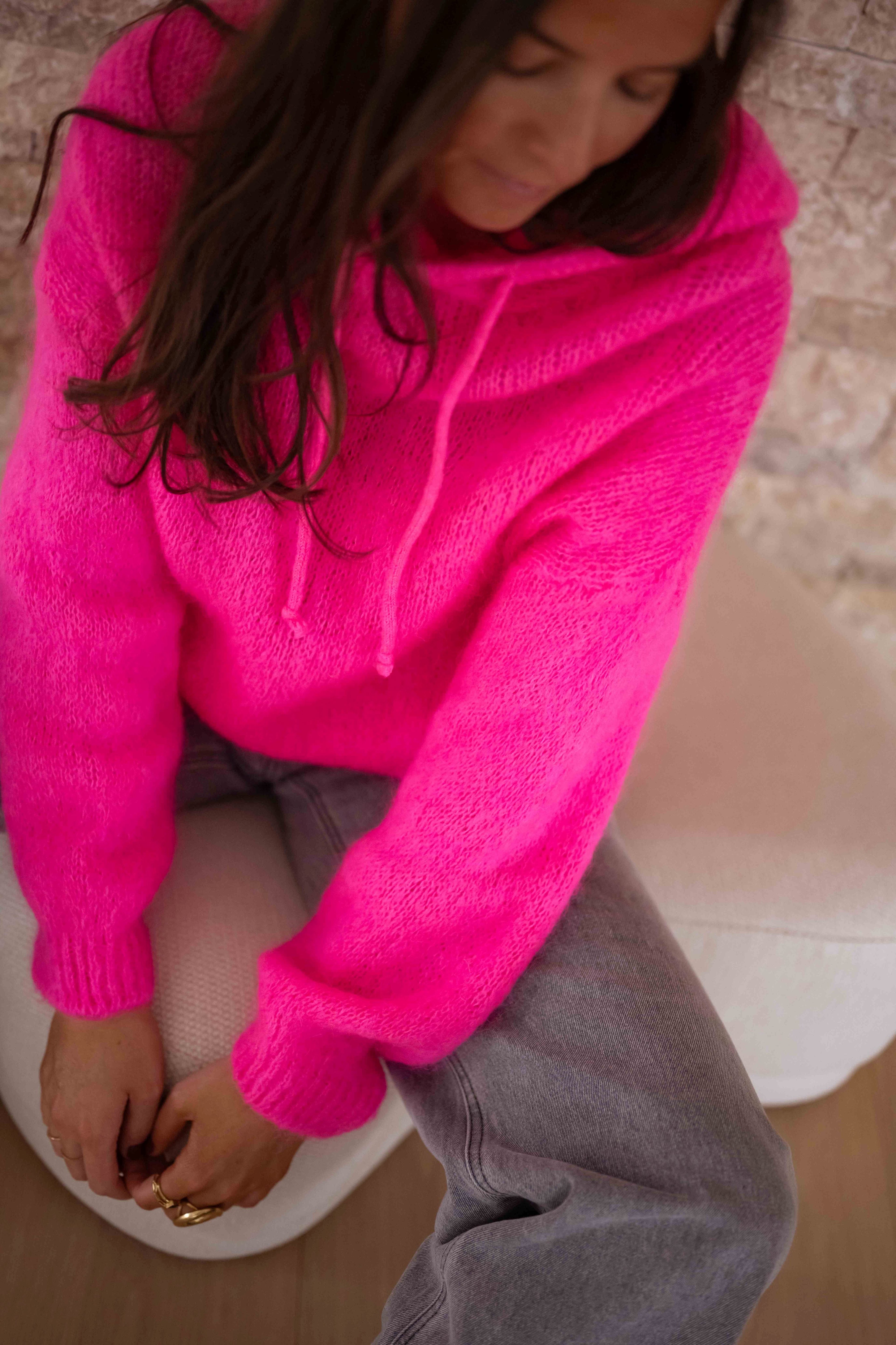Pull Maelys rose