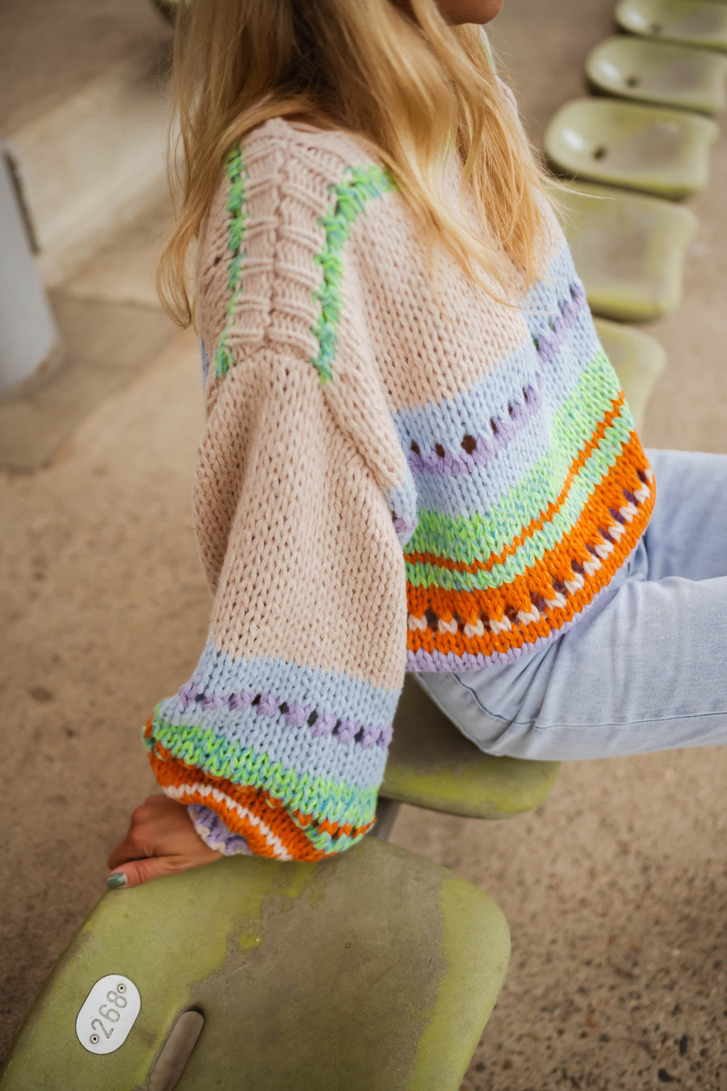 Pull Ringo beige