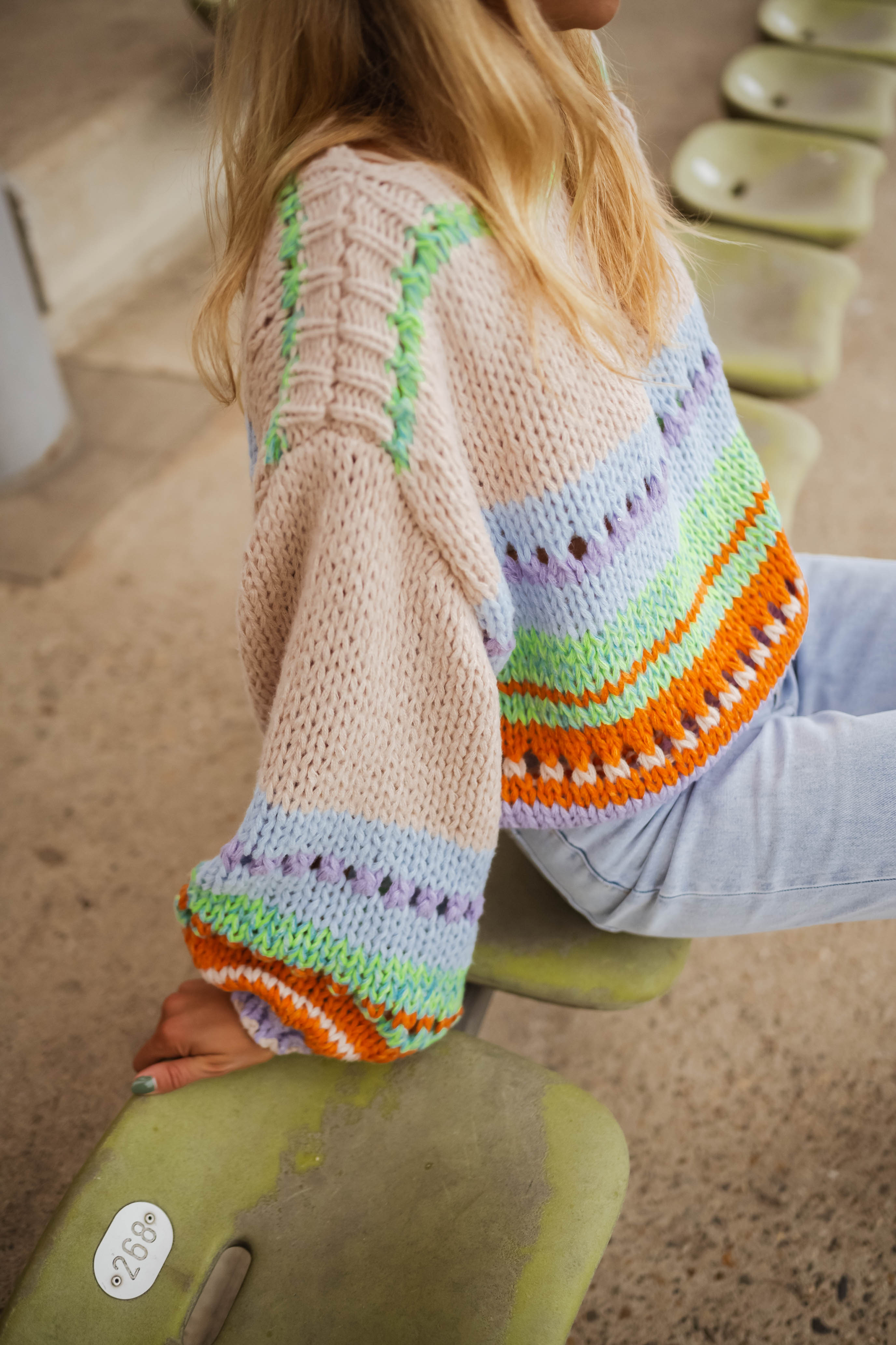 Pull Ringo beige