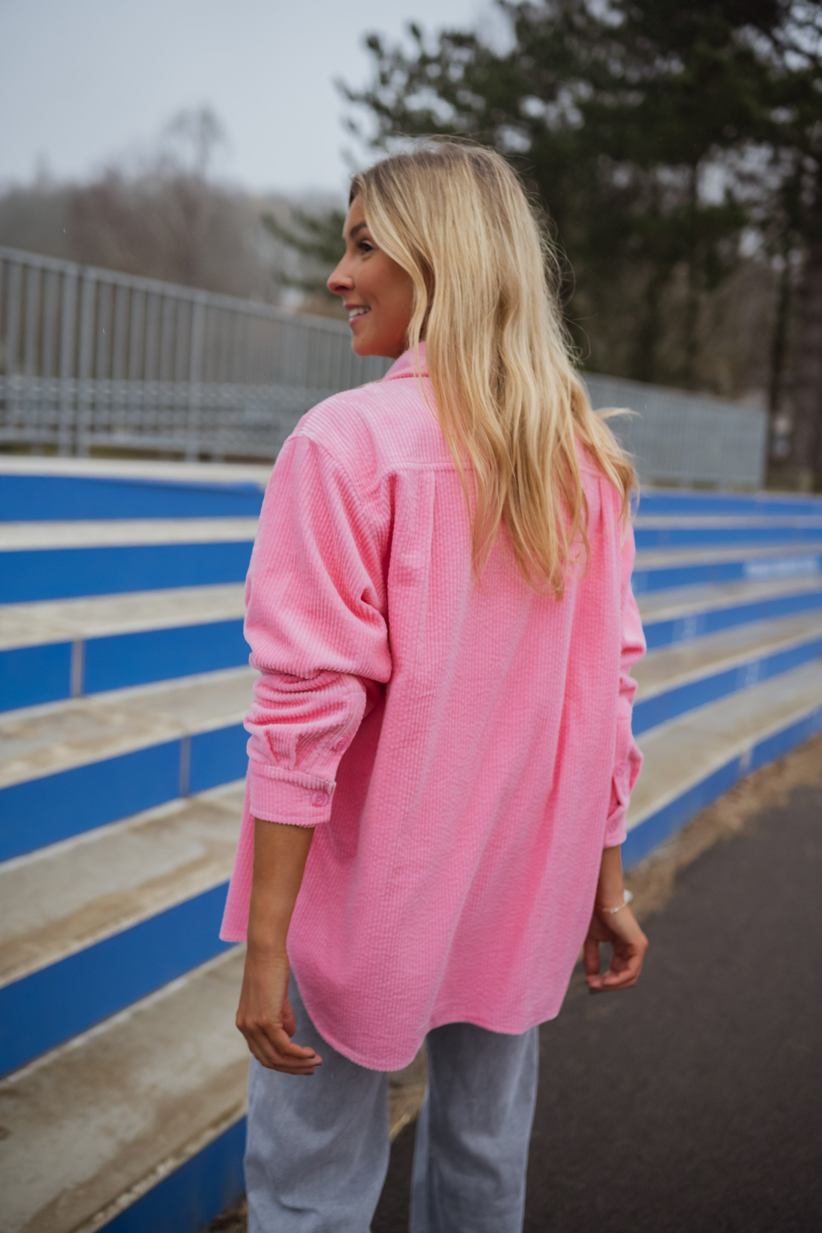 Surchemise rose Aurelie