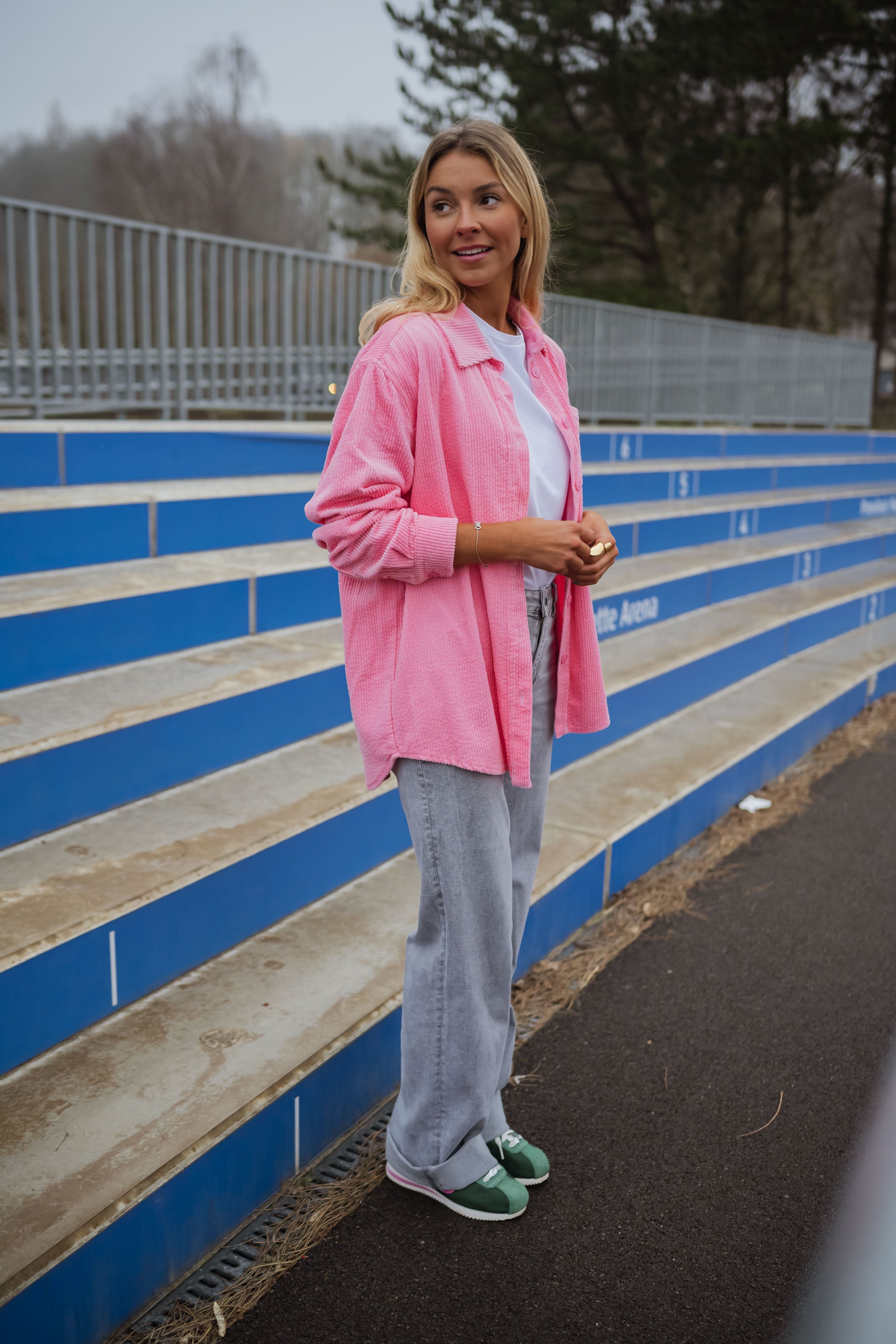 Surchemise rose Aurelie