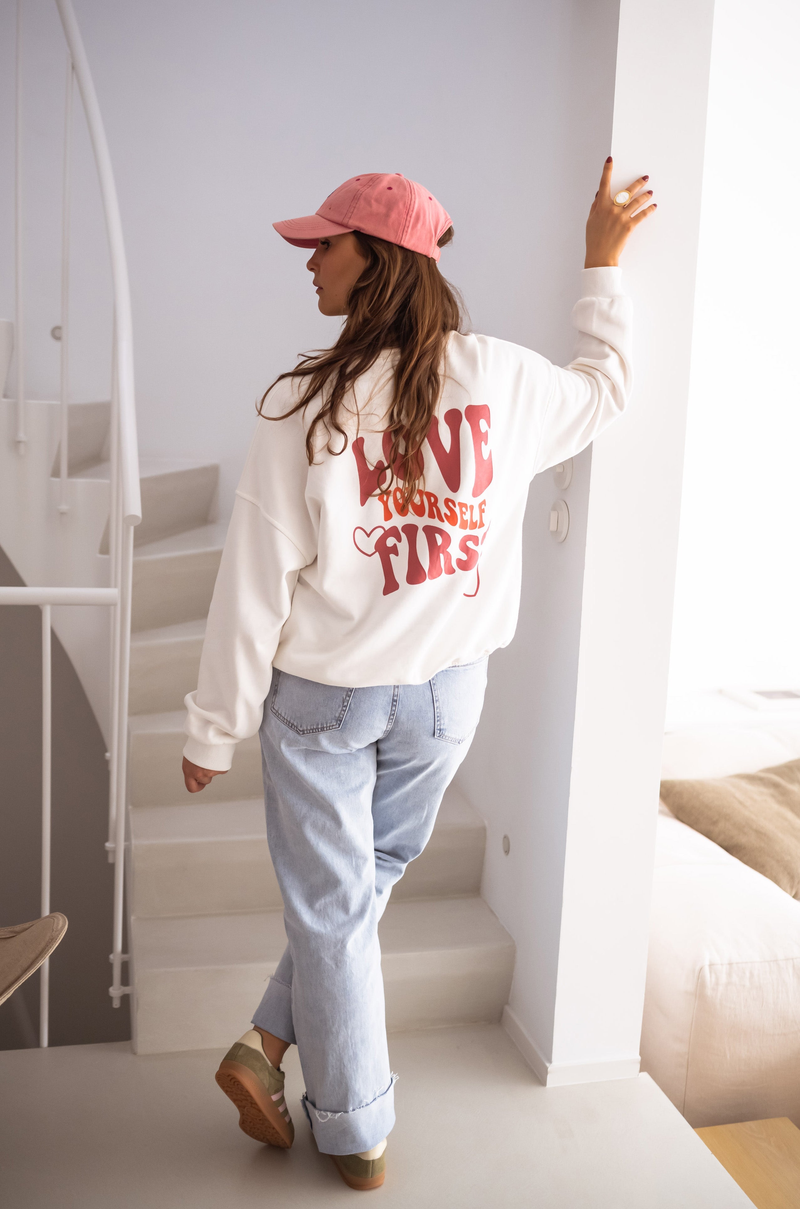 Pull blanc comme neige