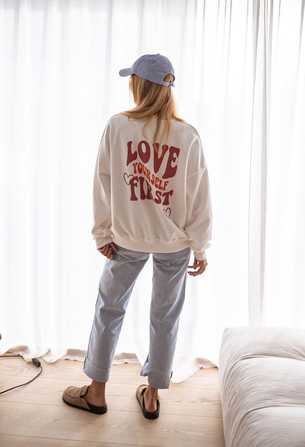 Pull blanc comme neige